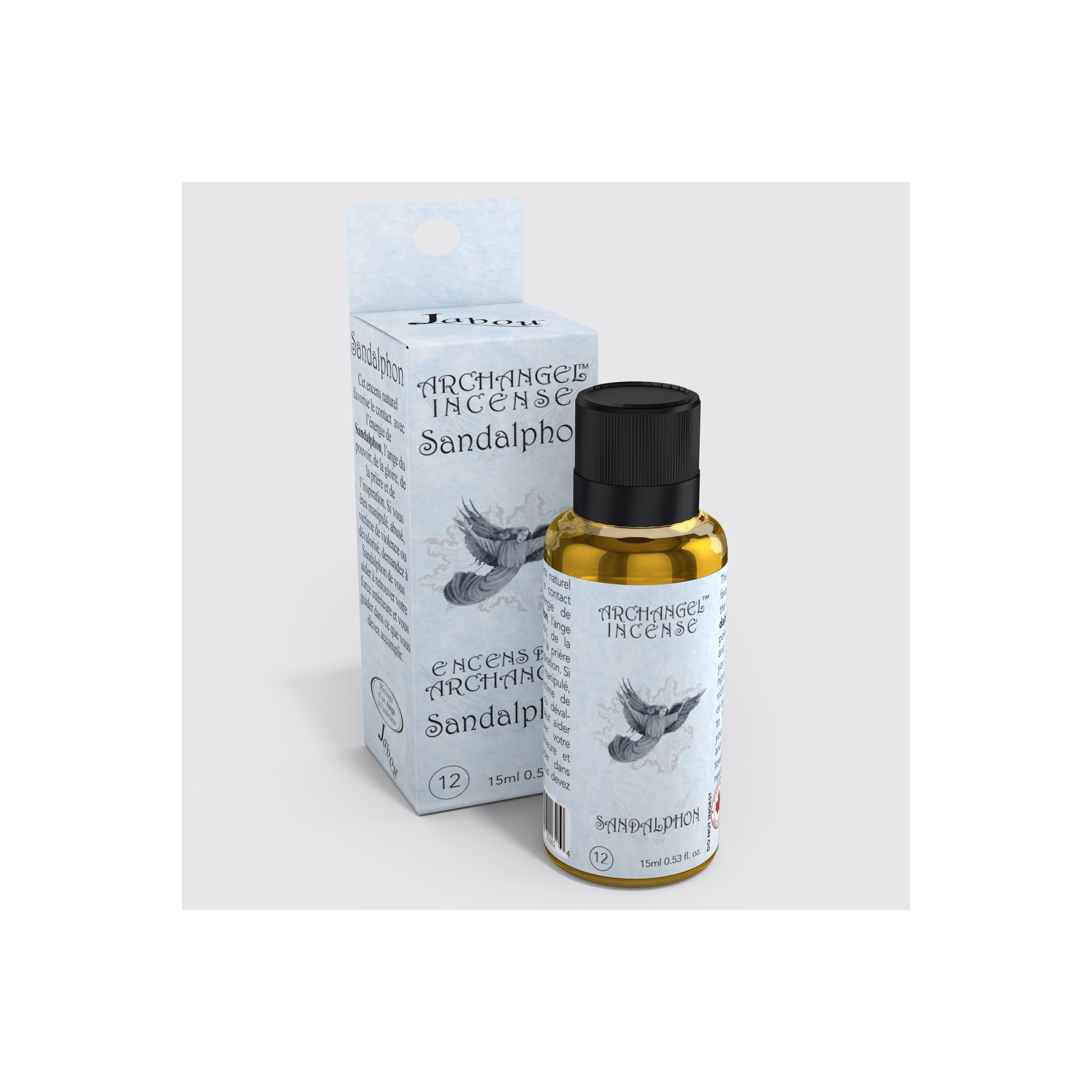 Jabou™ Archangel Incense™ #12 Sandalphon (Accomplishment) Oil