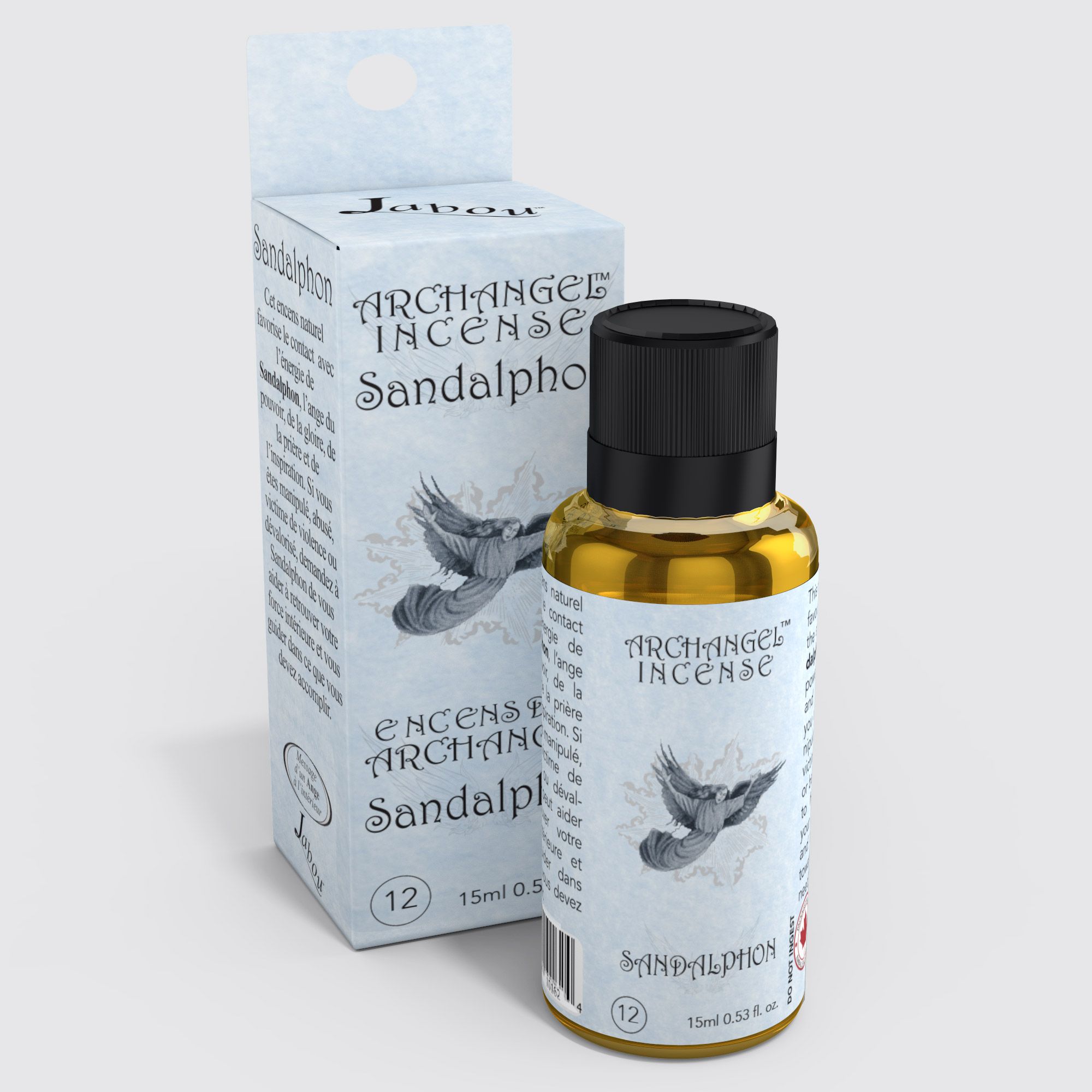 Jabou™ Archangel Incense™ #12 Sandalphon (Accomplishment) Oil