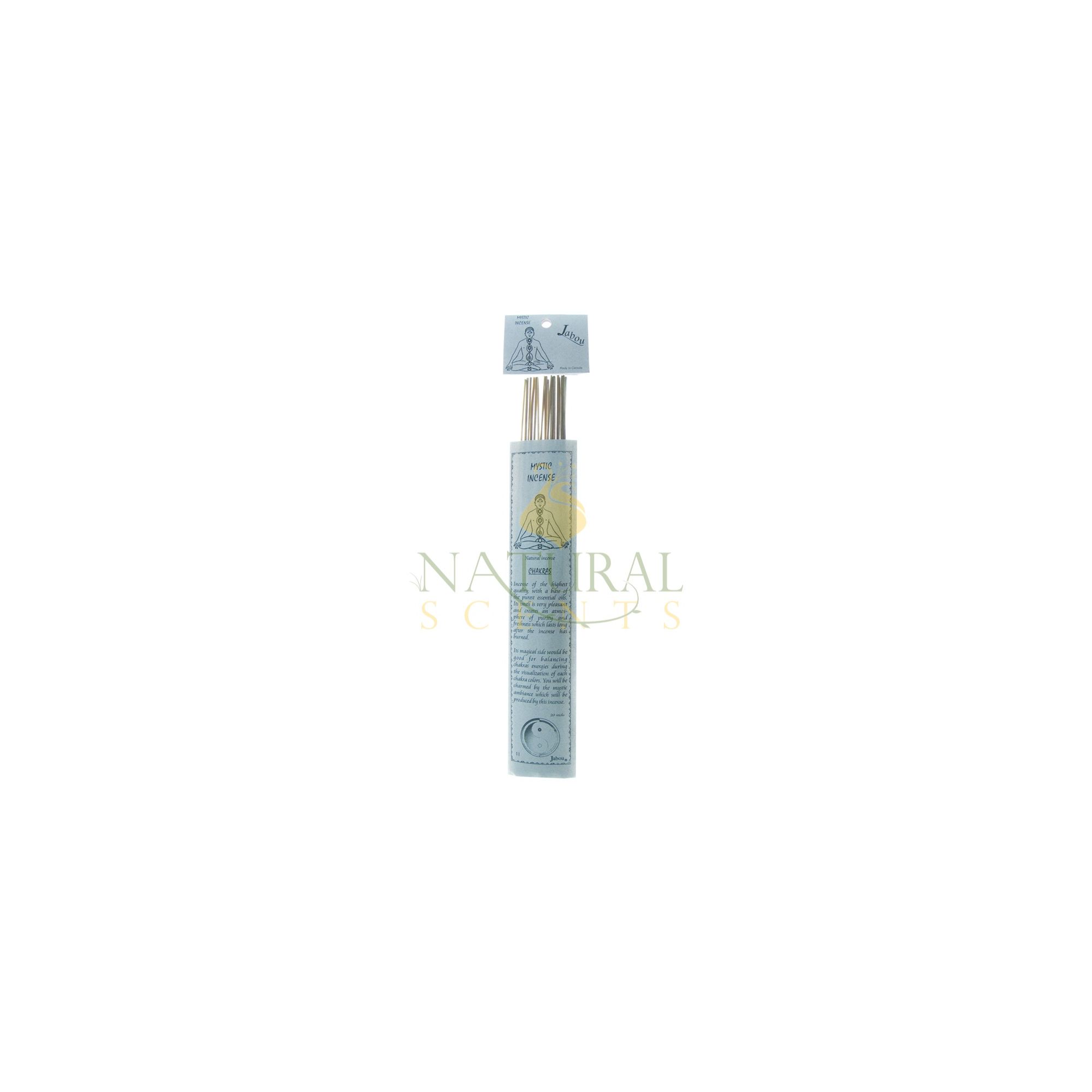 Jabou™ Mystic #11 Chakras Incense