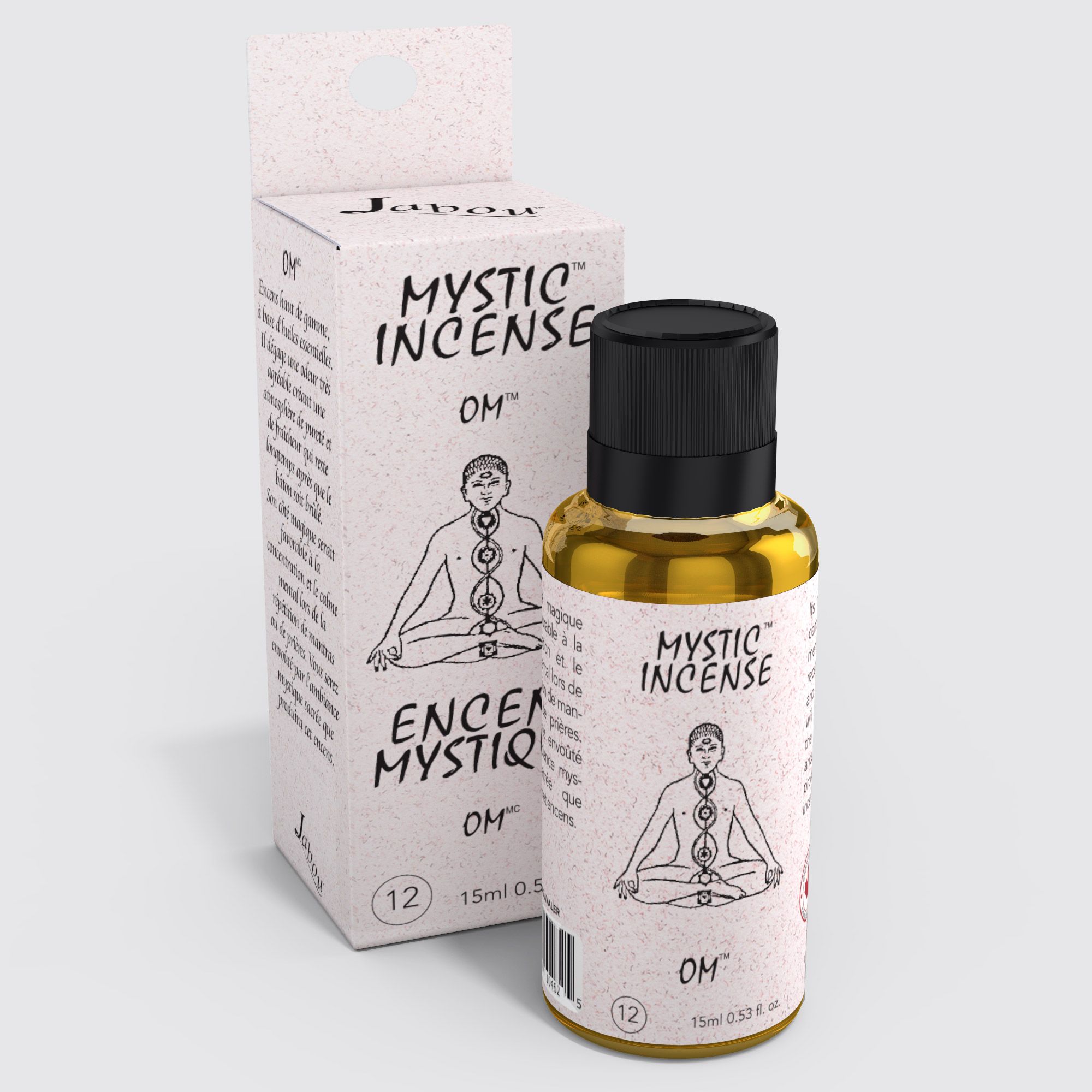 Jabou™ Mystic Incense™ #12 OM Oil