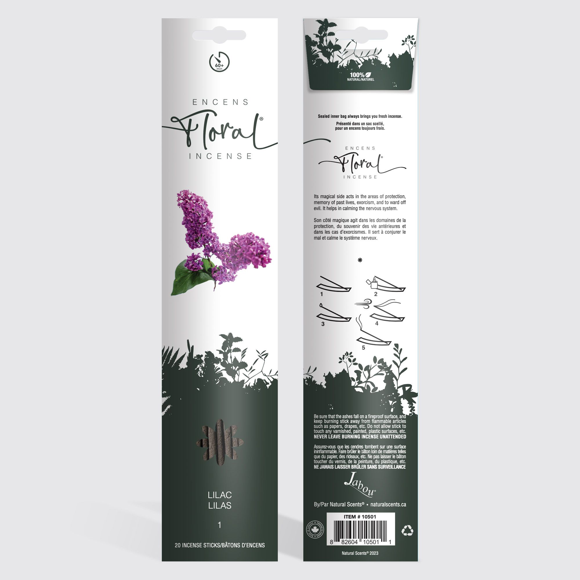 Jabou™ Floral 01 Lilac Incense #10501