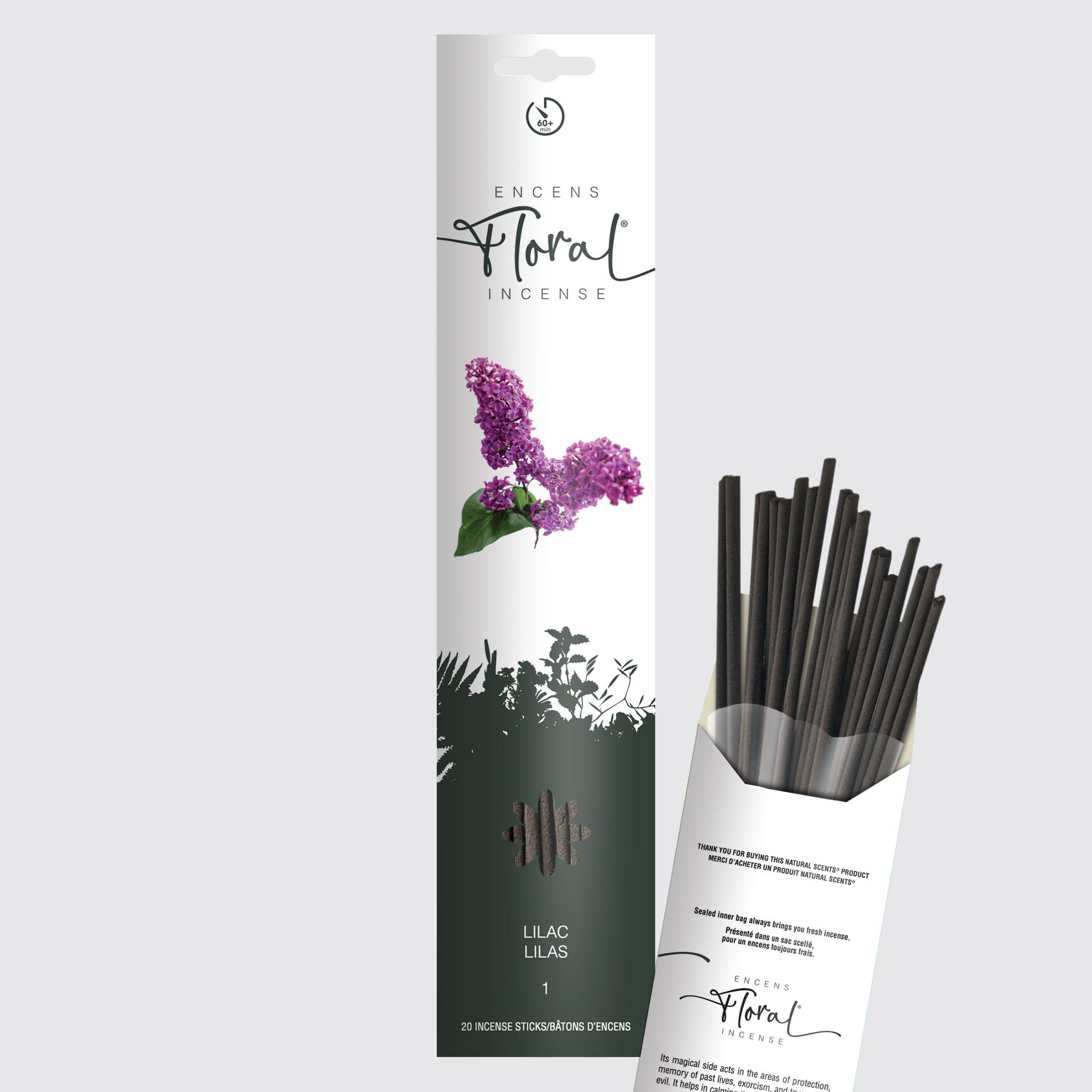 Jabou™ Floral 01 Lilac Incense #10501