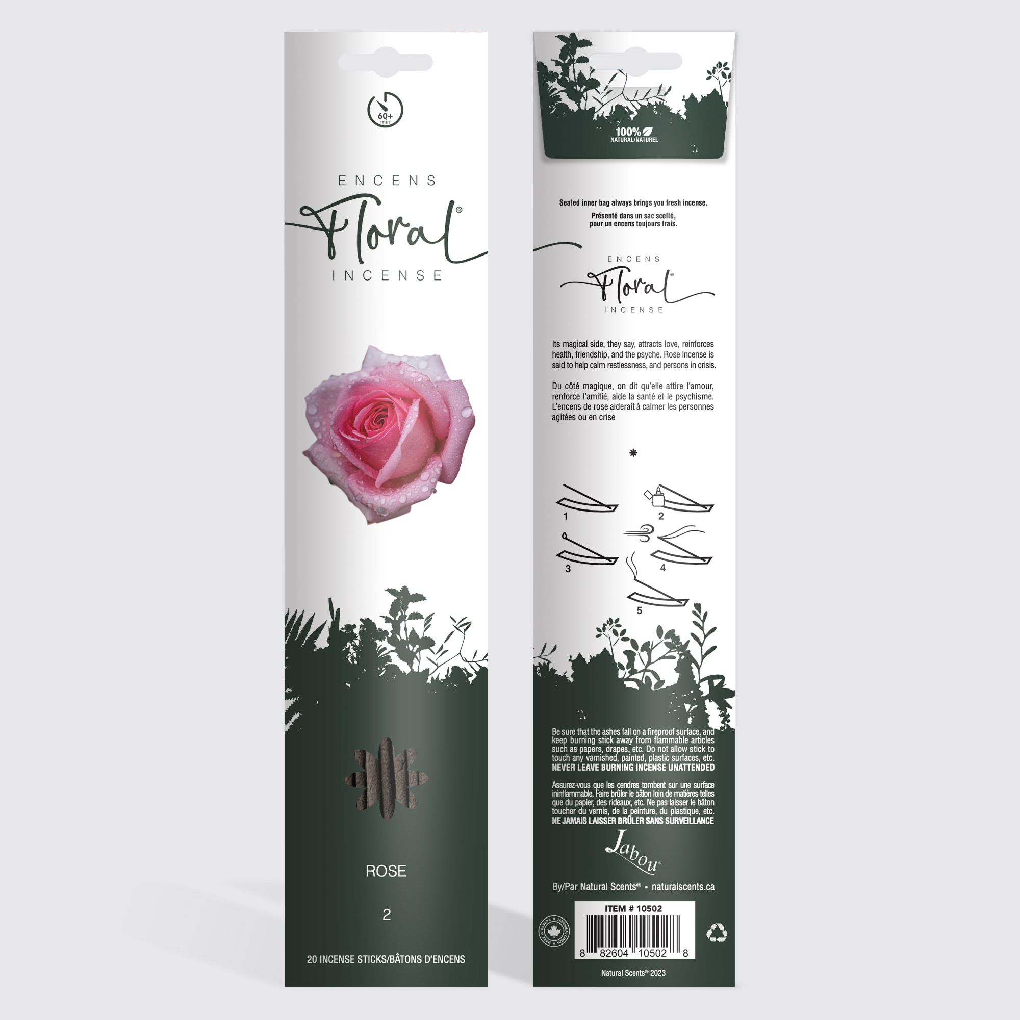 Jabou™ Floral 02 Floral Rose Incense #10502