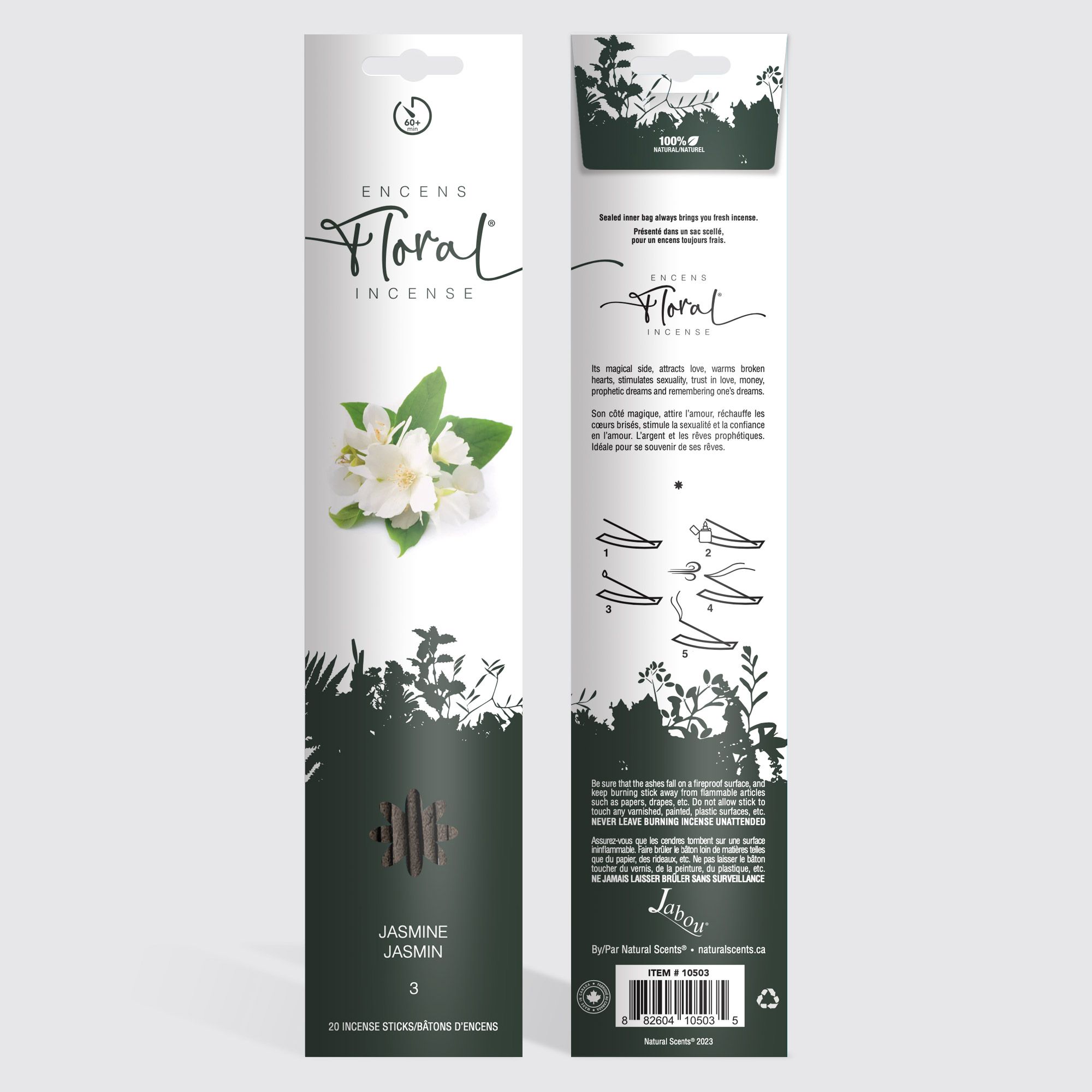 Jabou™ Floral 03 Jasmine Incense #10503