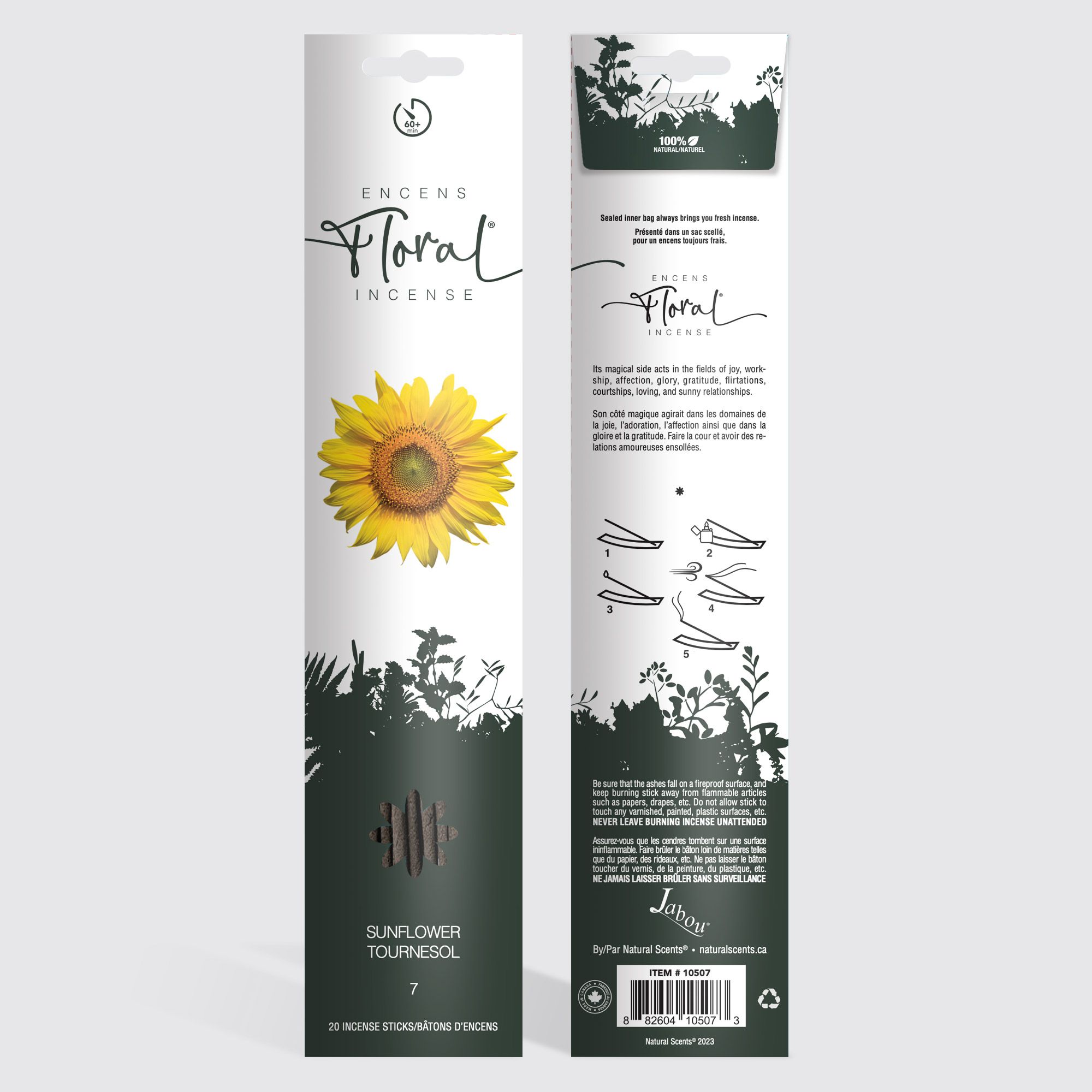 Jabou™ Floral 07 Sunflower Incense #10507