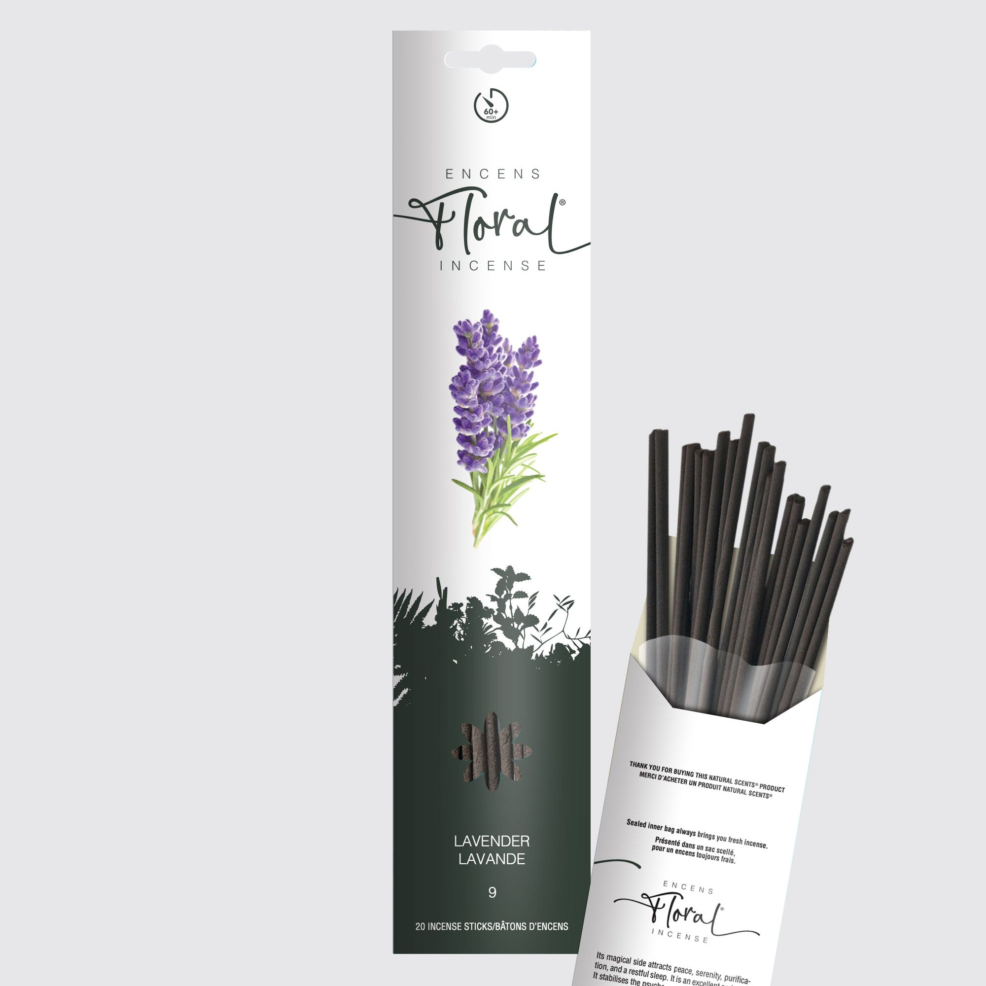 Jabou™ Floral 09 Lavender Incense #10509