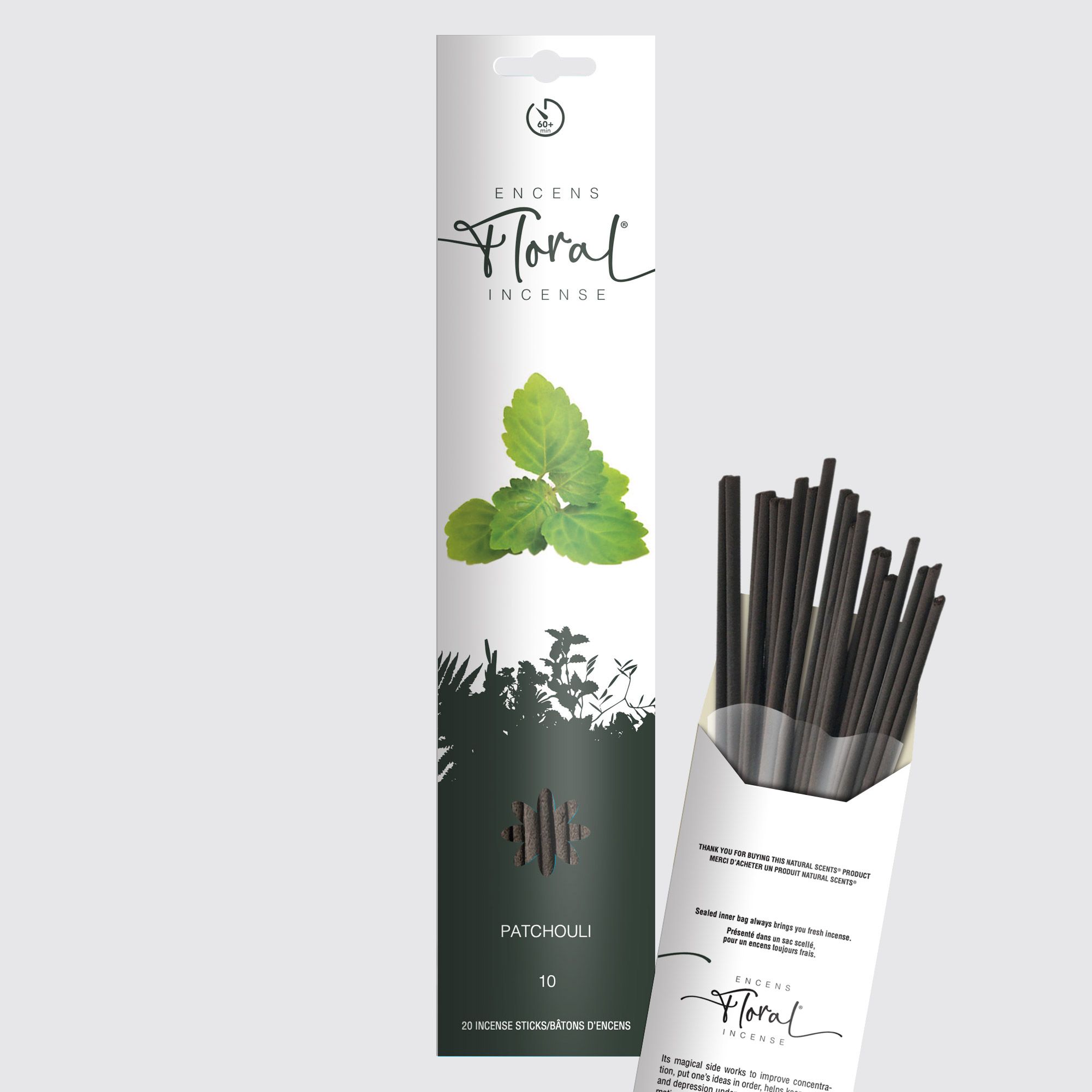 Jabou™ Floral 10 Patchouli Incense #10510