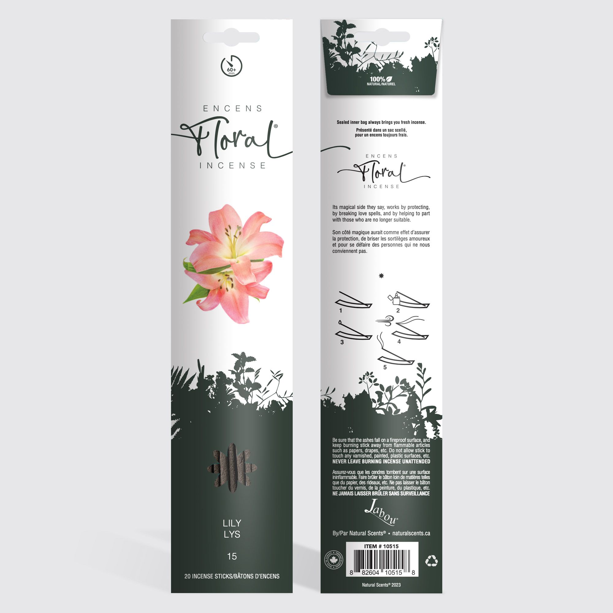 Jabou™ Floral 15 Lily Incense #10515