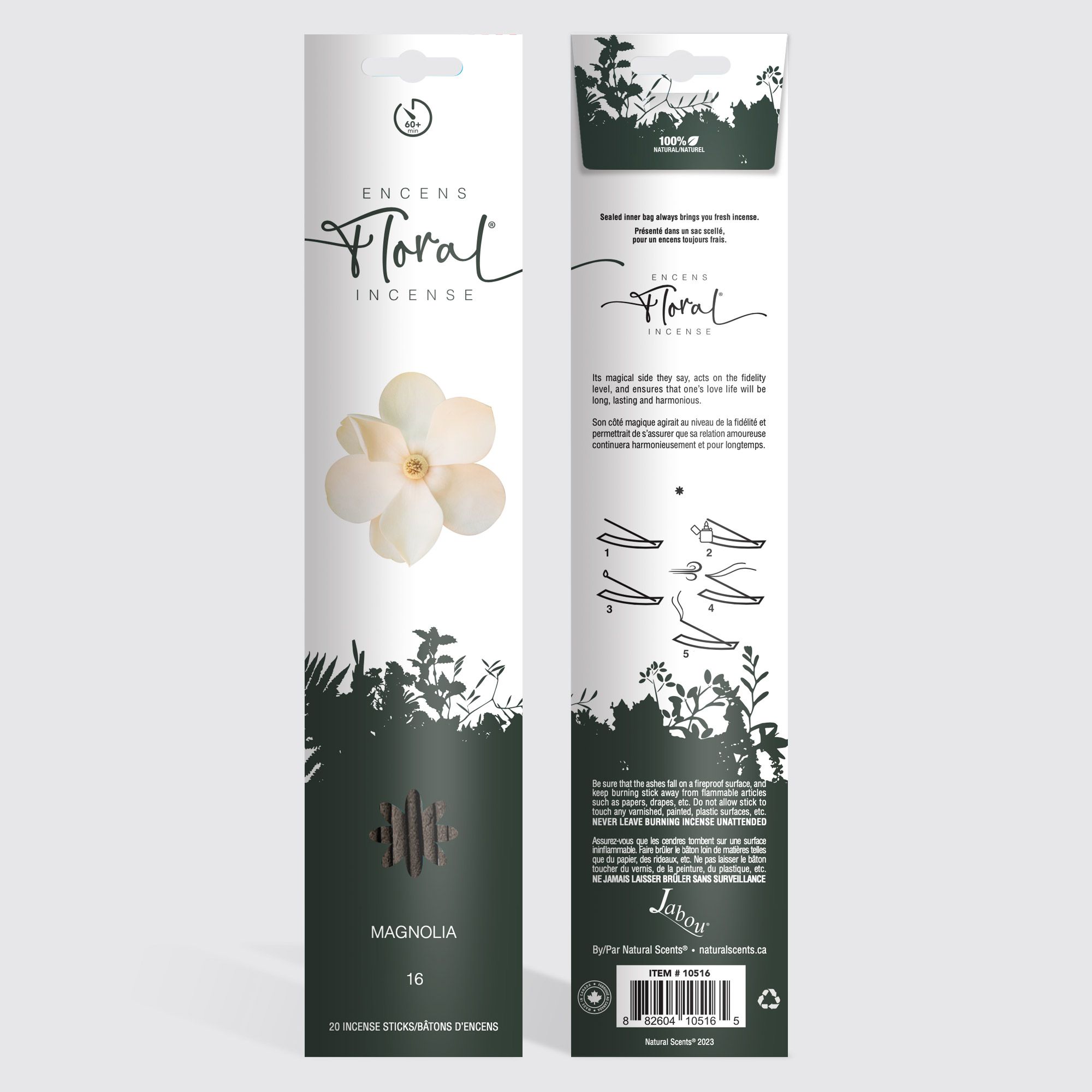 Jabou™ Floral 16 Magnolia Incense #10516