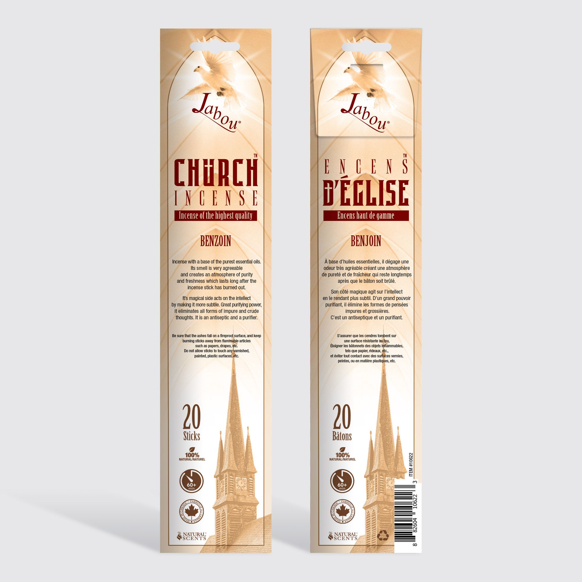 Jabou™ Church Incense™ #02 Benzoin