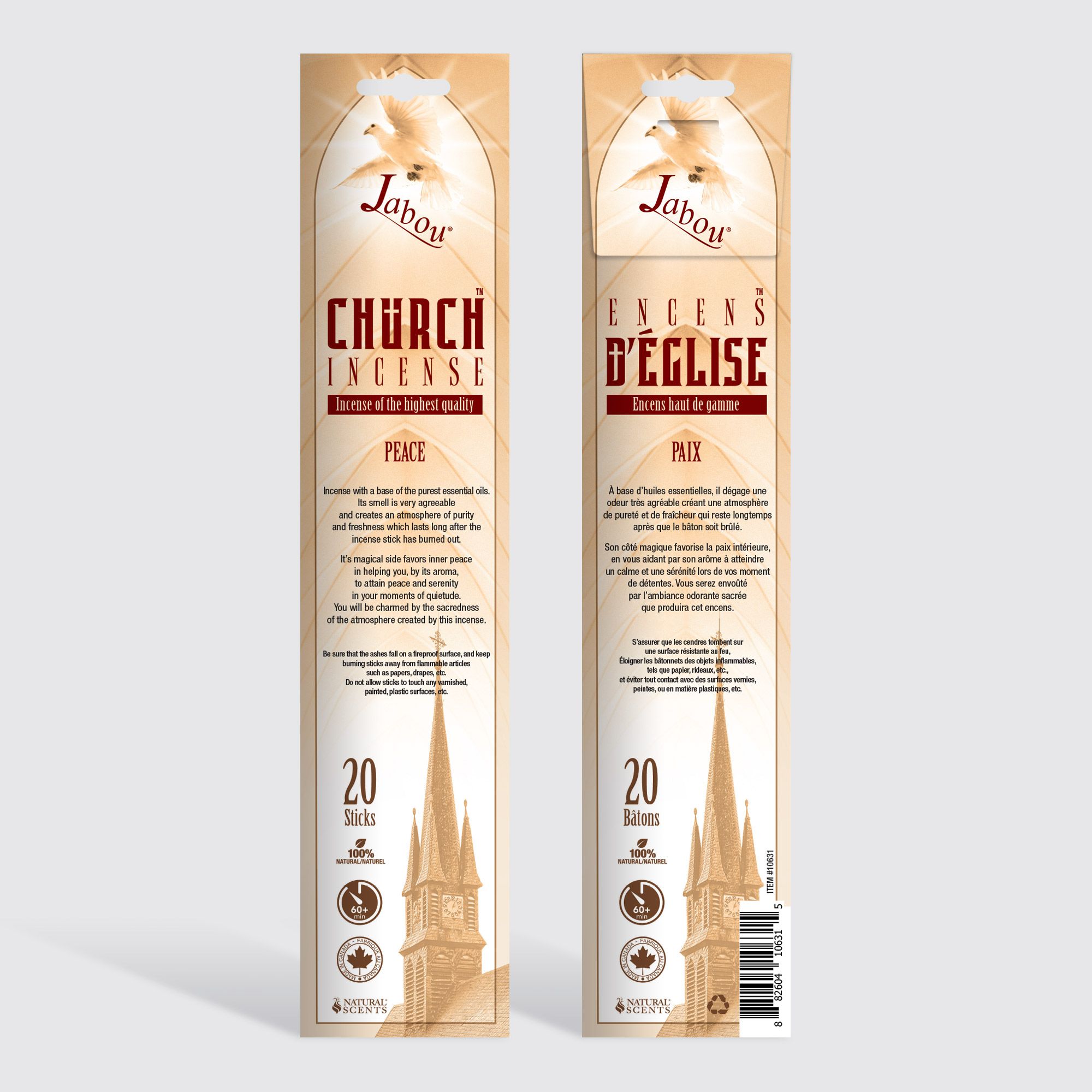 Jabou™ Church Incense™ #11 Peace