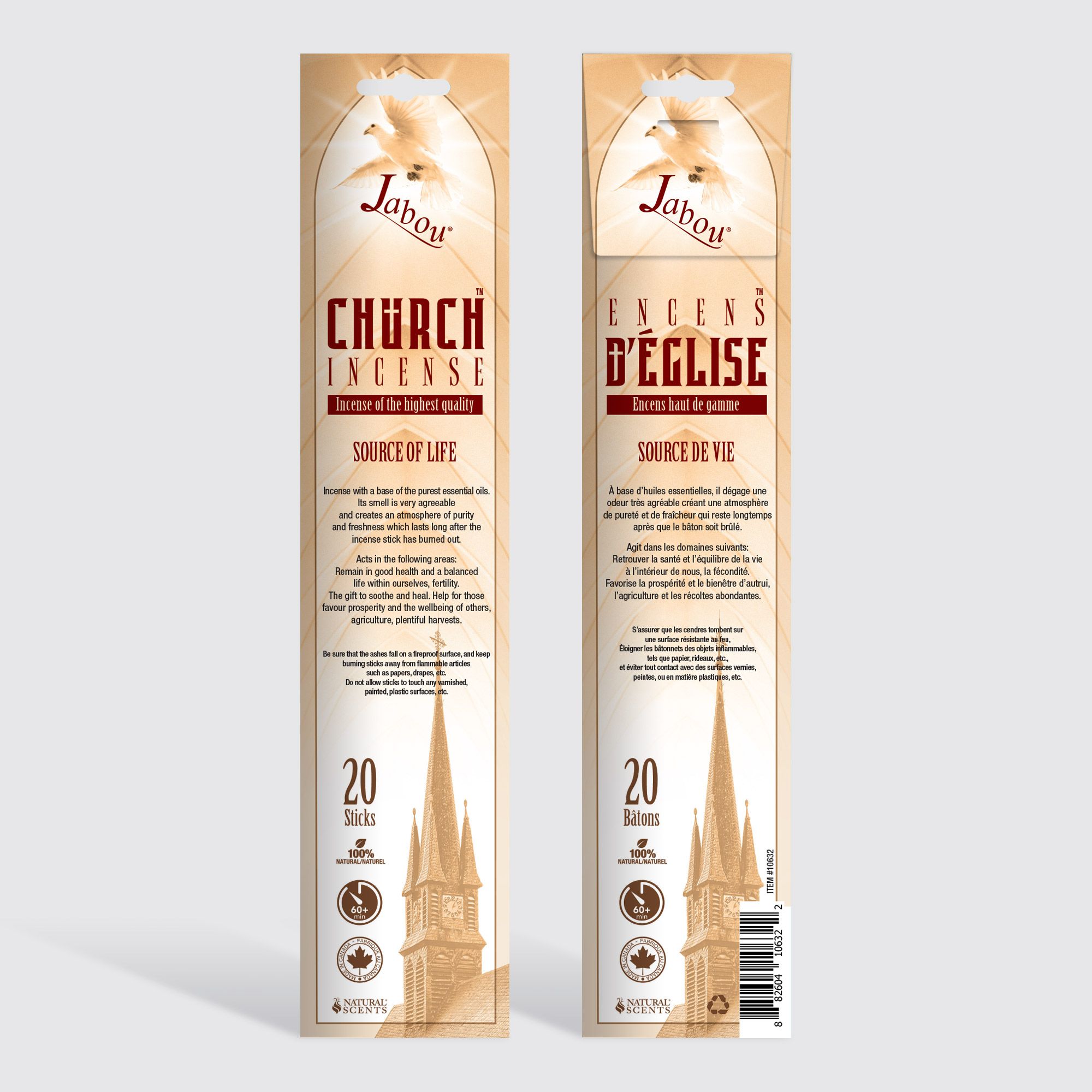 Jabou™ Church Incense™ #12 Source of Life