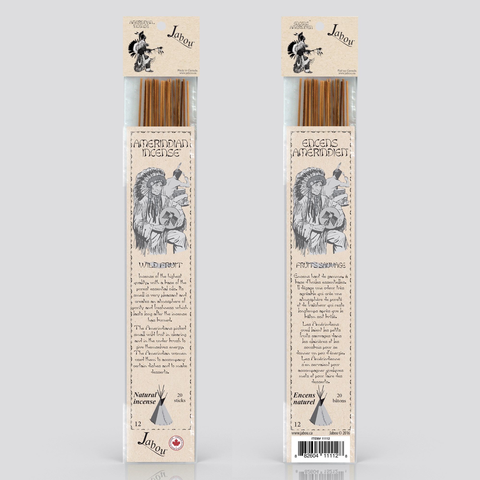 Jabou™ Amerindian #12 Wild Fruits