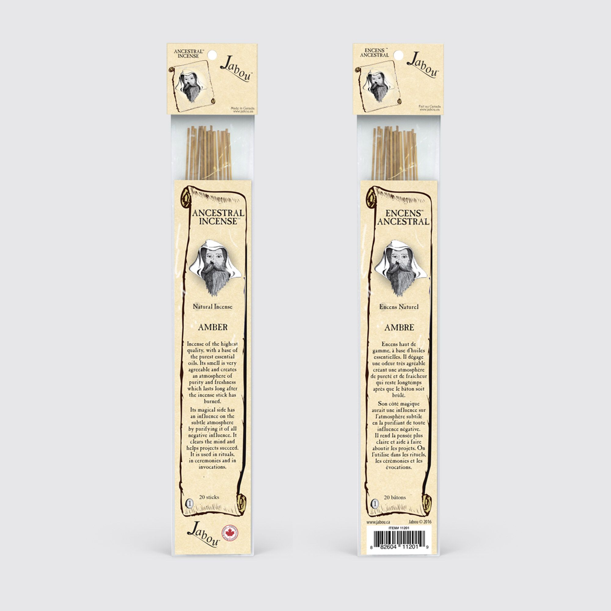 Jabou™ Ancestral #01 Amber Incense