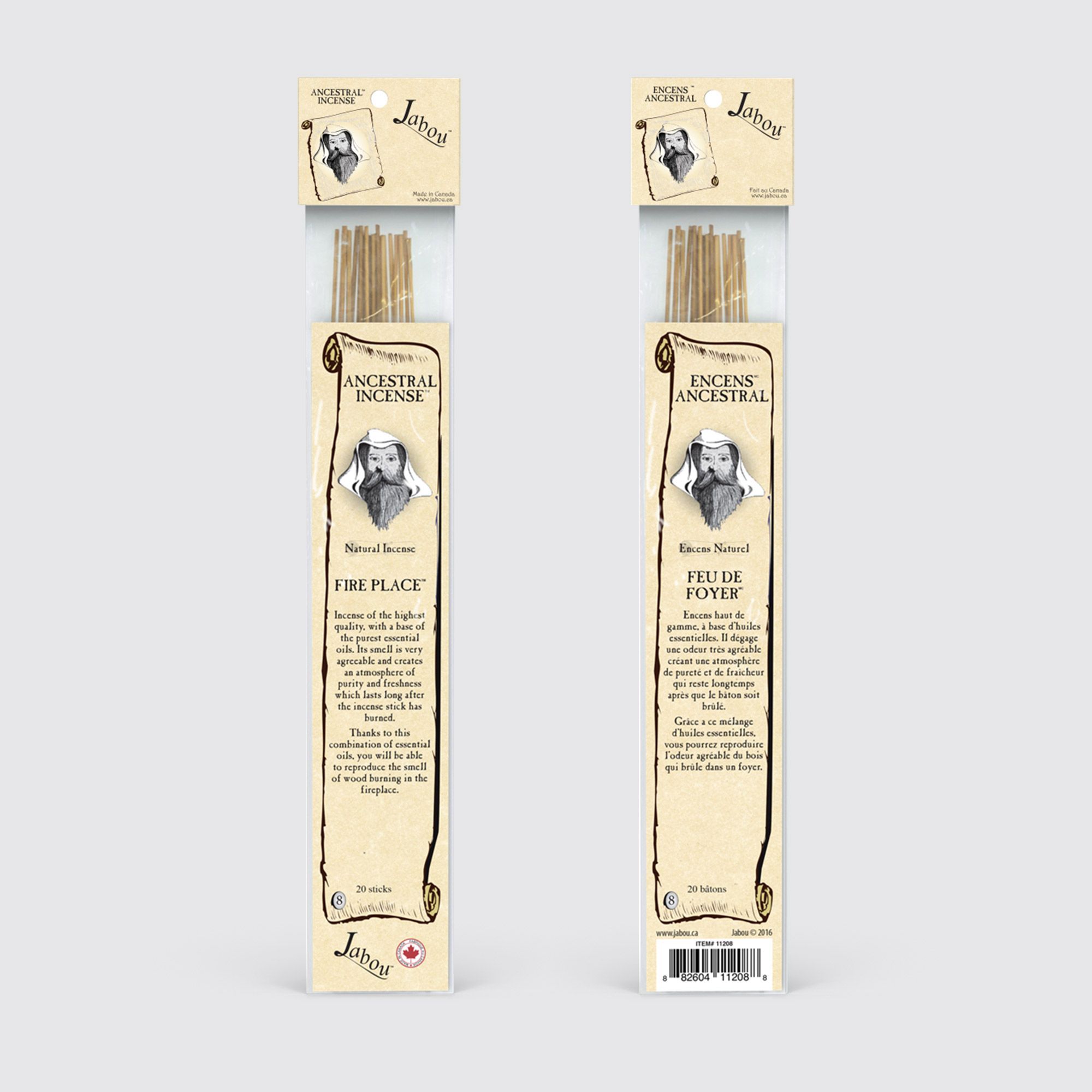 Jabou™ Ancestral #08 Fire Place Incense