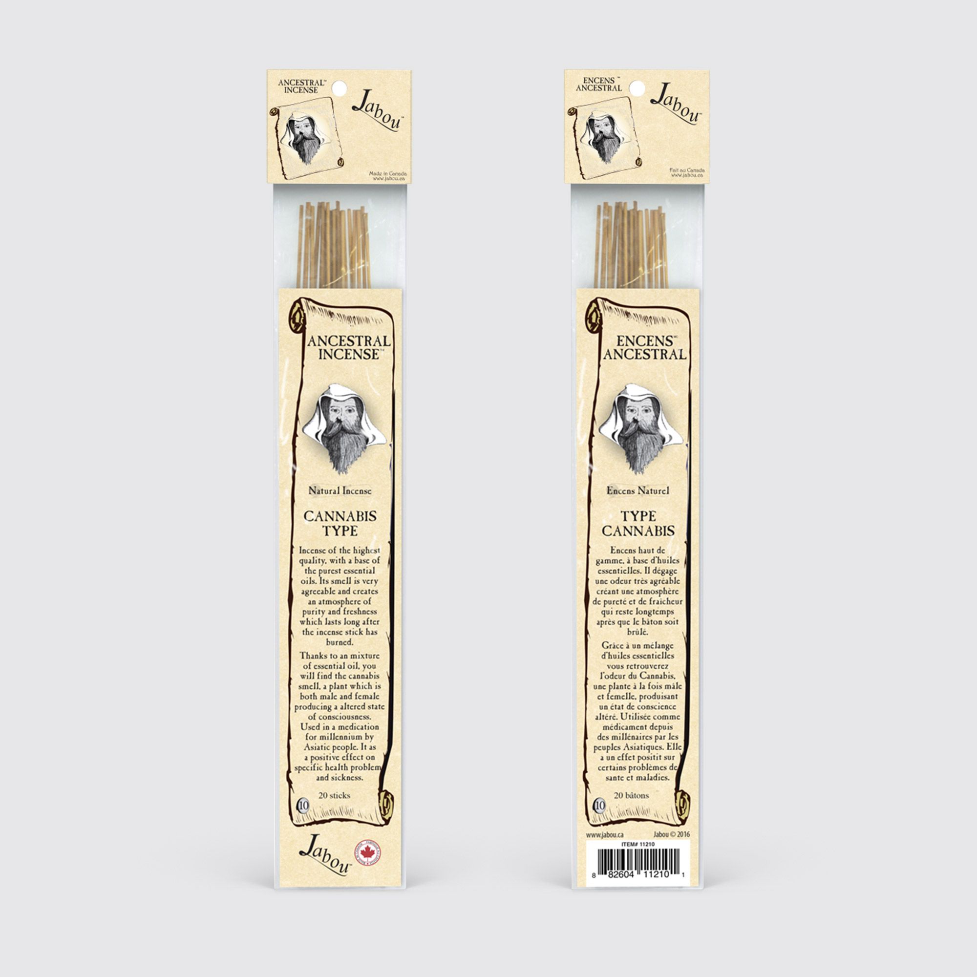 Jabou™ Ancestral #10 Can Incense