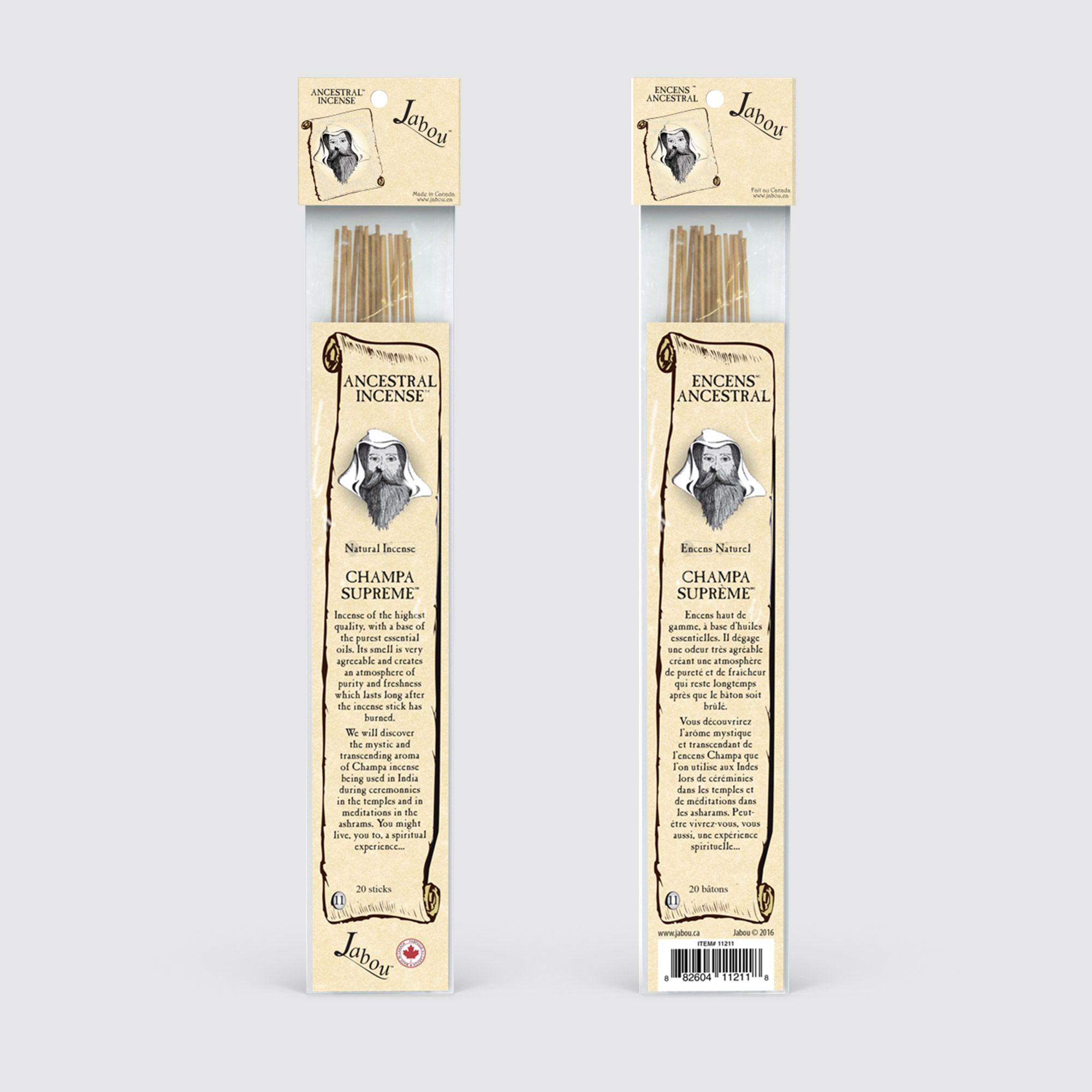 Jabou™ Ancestral #11 Champa Supreme Incense
