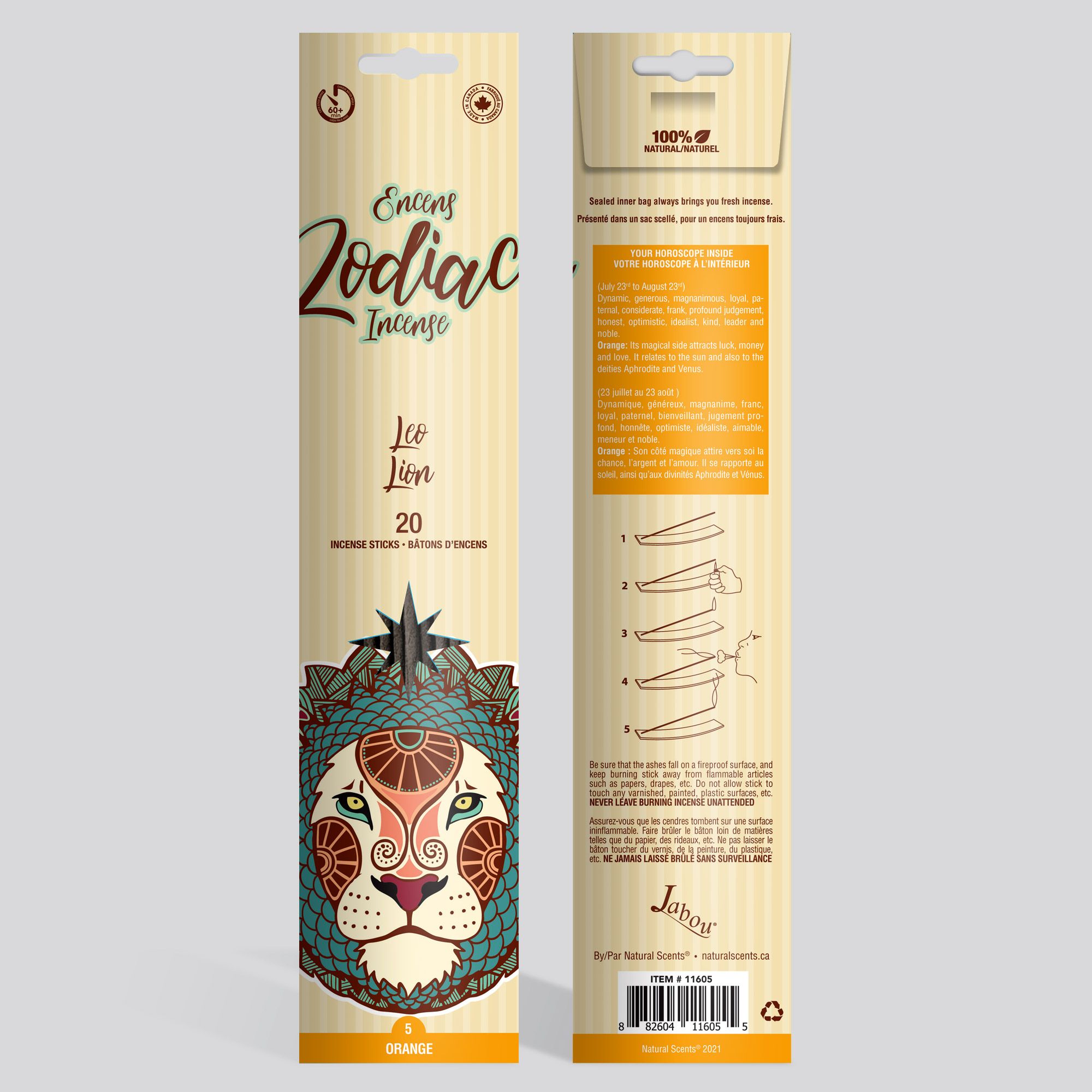 Jabou™ Zodiac #05 Leo Incense Item #11605