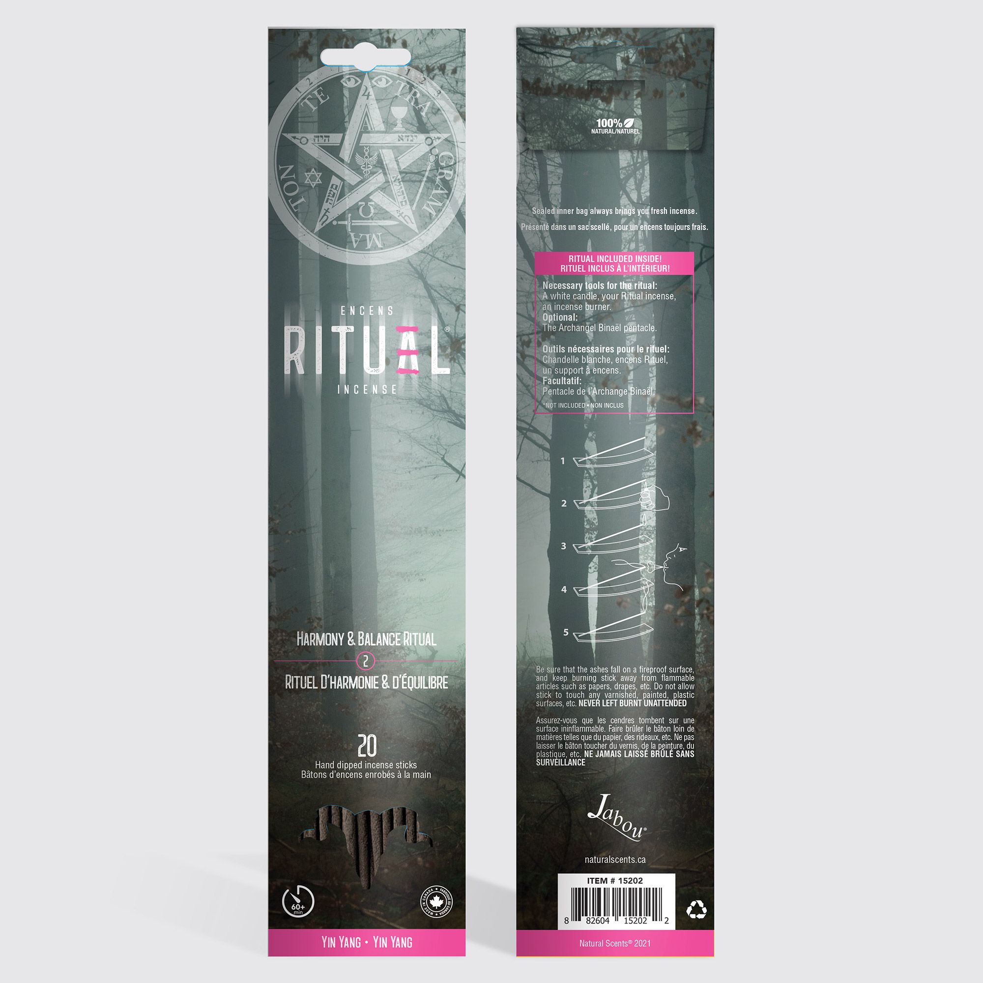 Jabou™ Ritual Incense #02 Harmony & Balance #15202