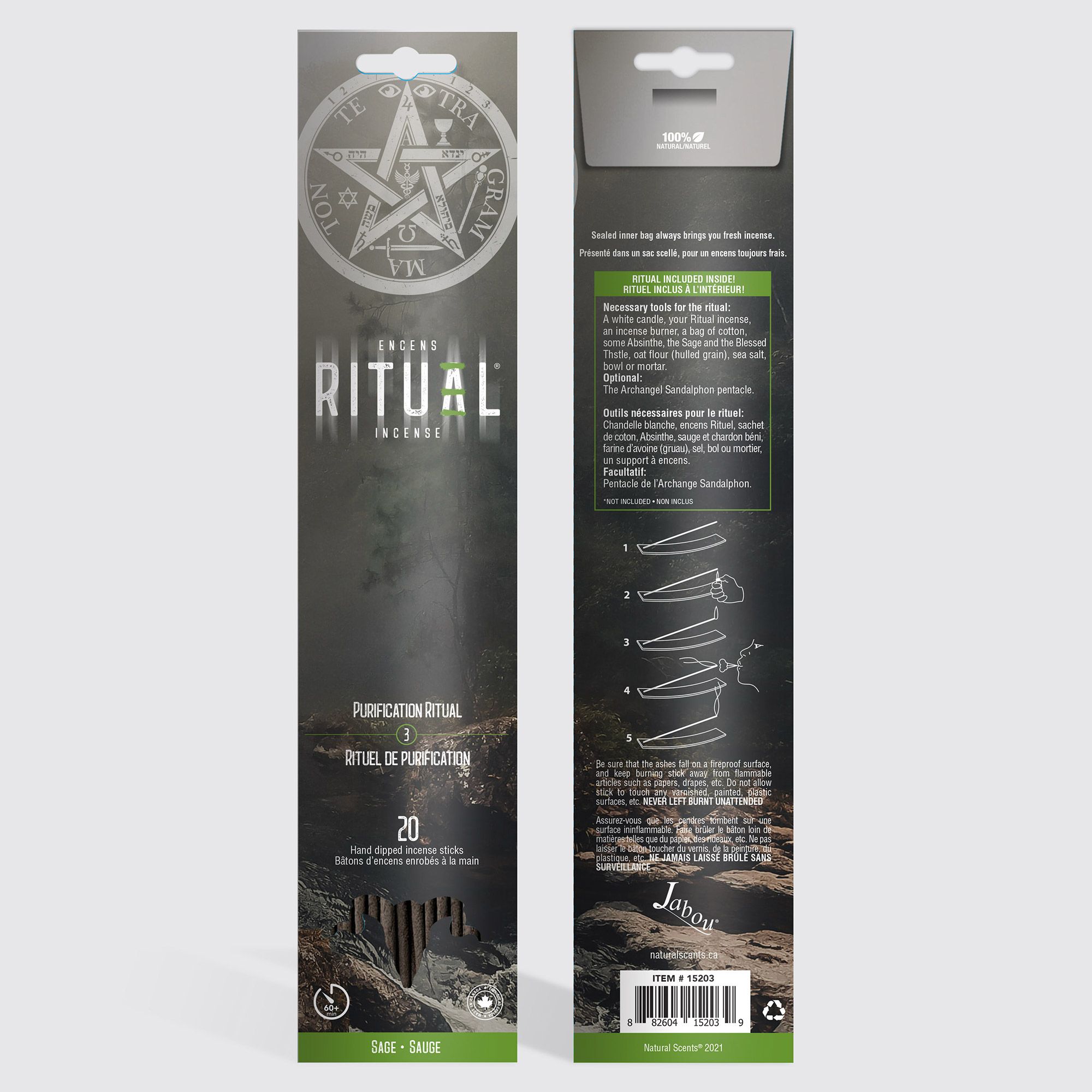 Jabou™ Ritual Incense #03 Purification #15203