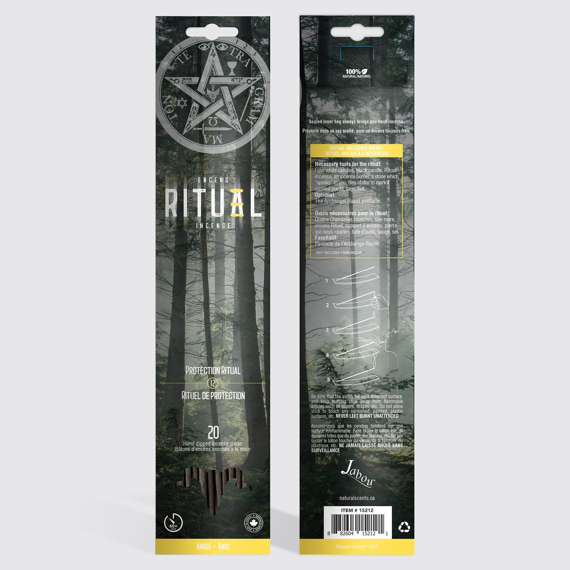 Jabou™ Ritual Incense #12 Protection #15212