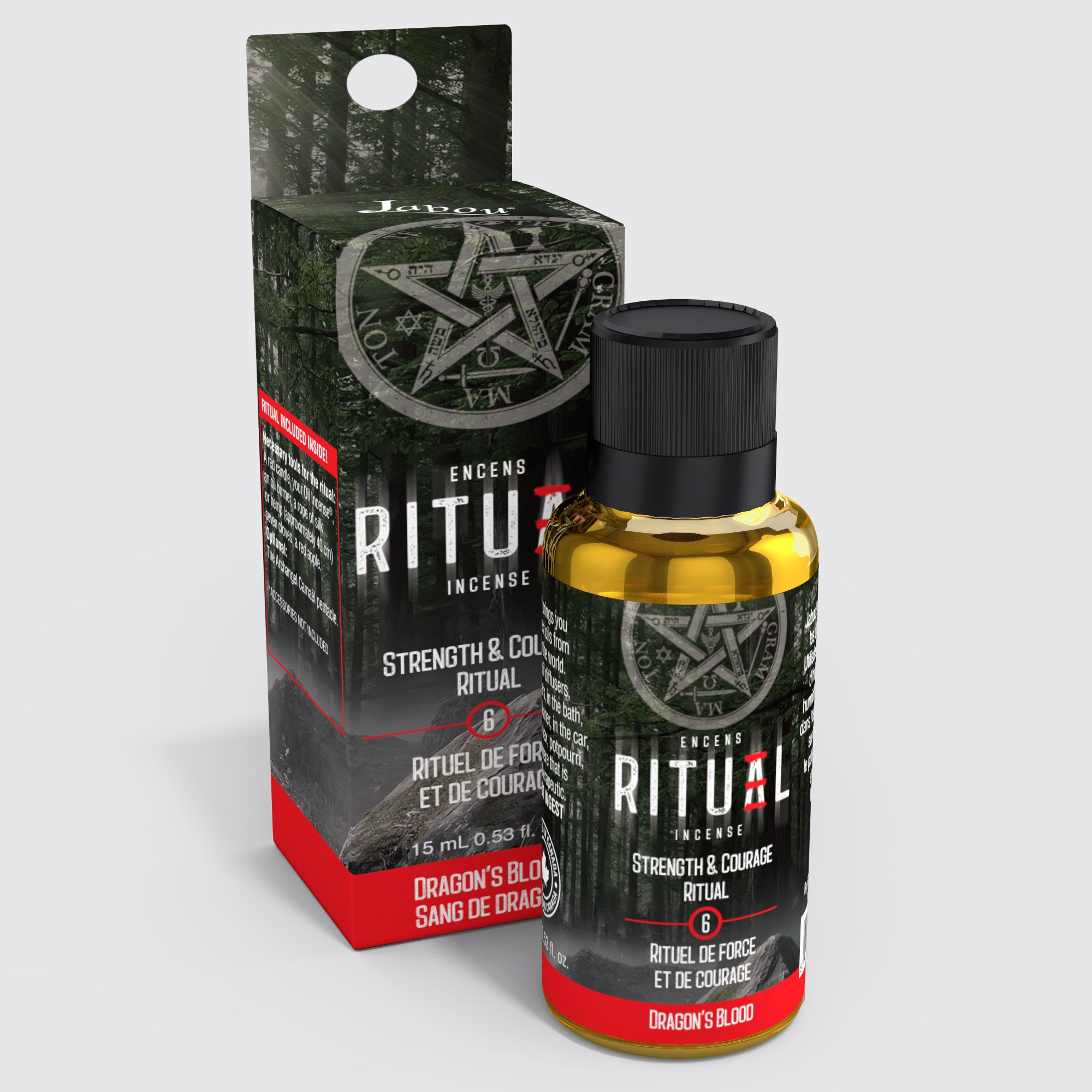 Jabou Ritual Oil #6 Strength & Courage Ritual