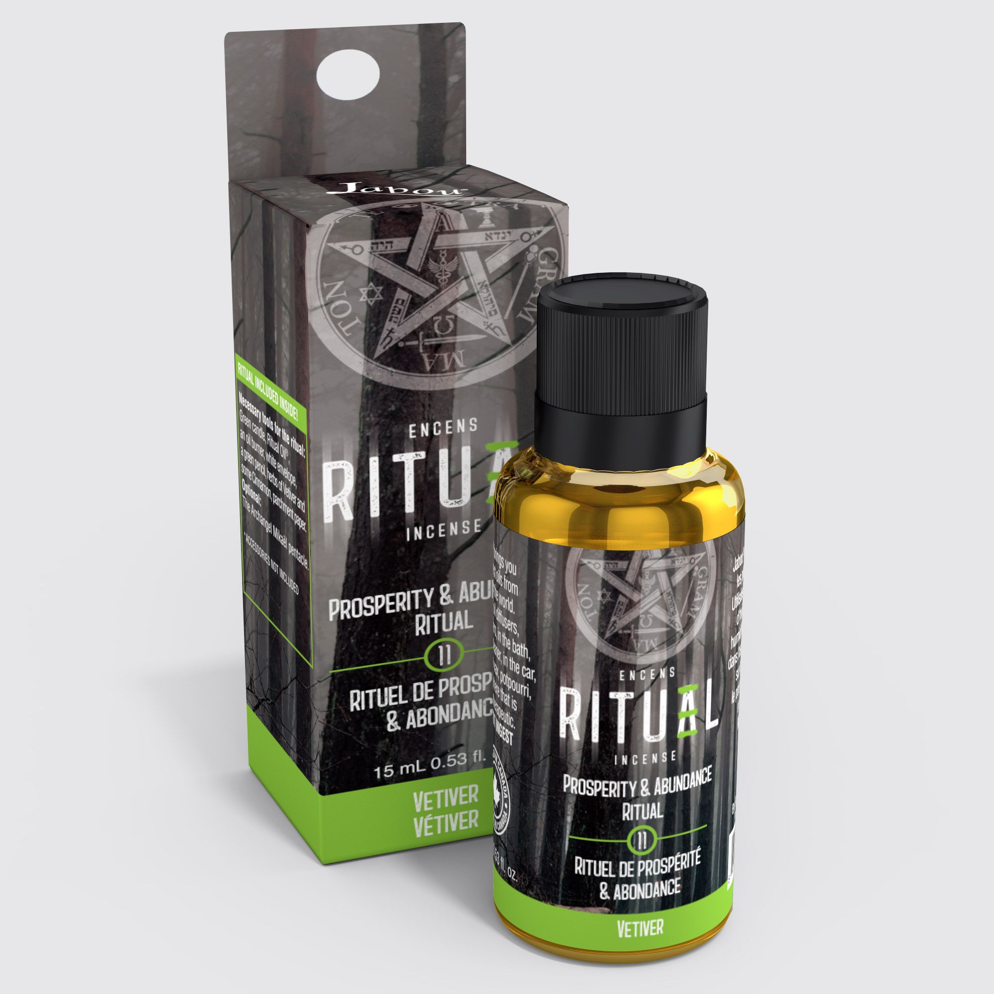 Jabou Ritual Oil #11 Prosperity & Abundance Ritual