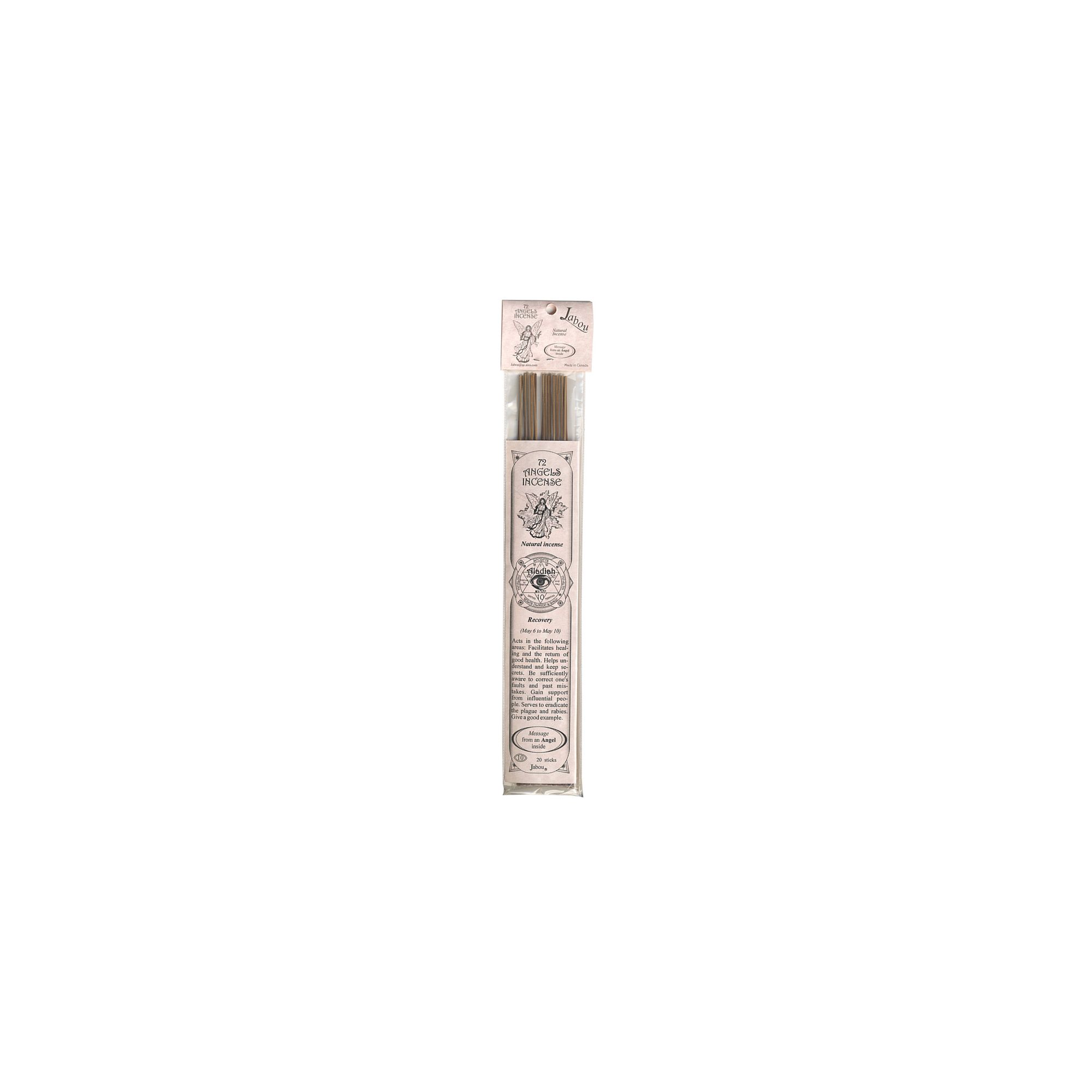 Jabou™ 72 Angels #10 Recovery Incense