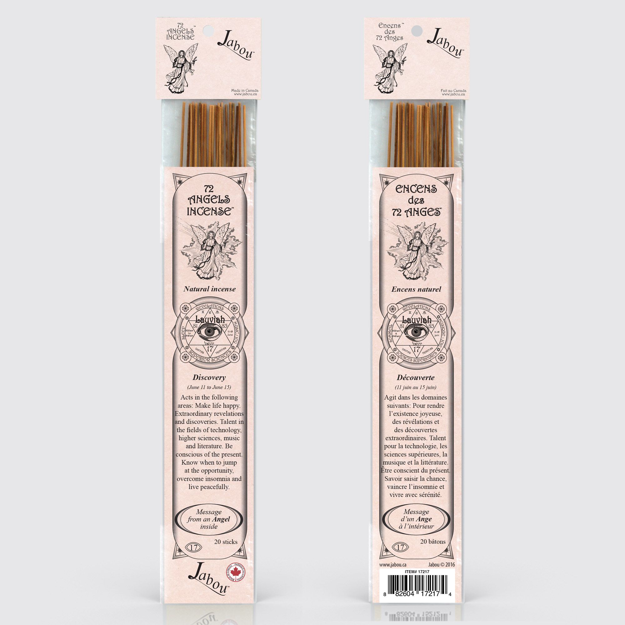 Jabou™ 72 Angels #17 Discovery Incense