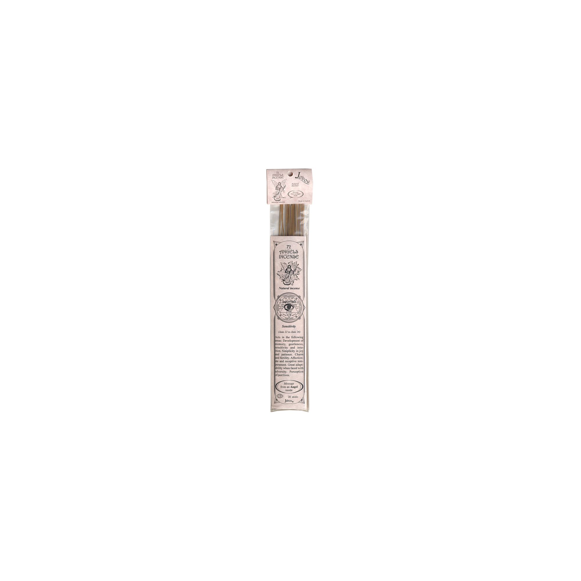 Jabou™ 72 Angels #19 Sensibility Incense