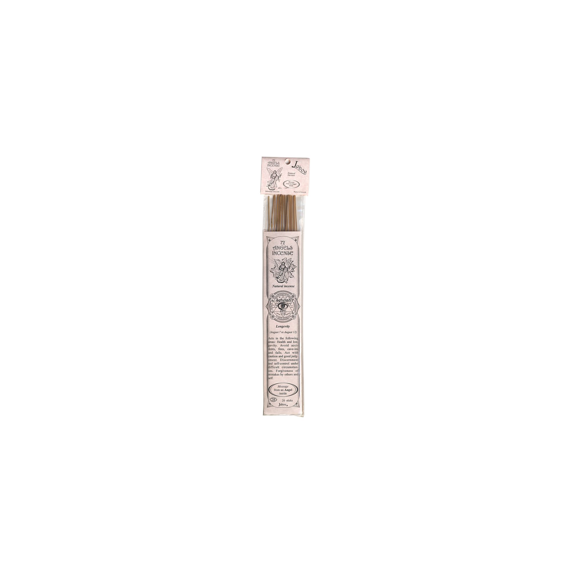 Jabou™ 72 Angels #28 Longevity Incense