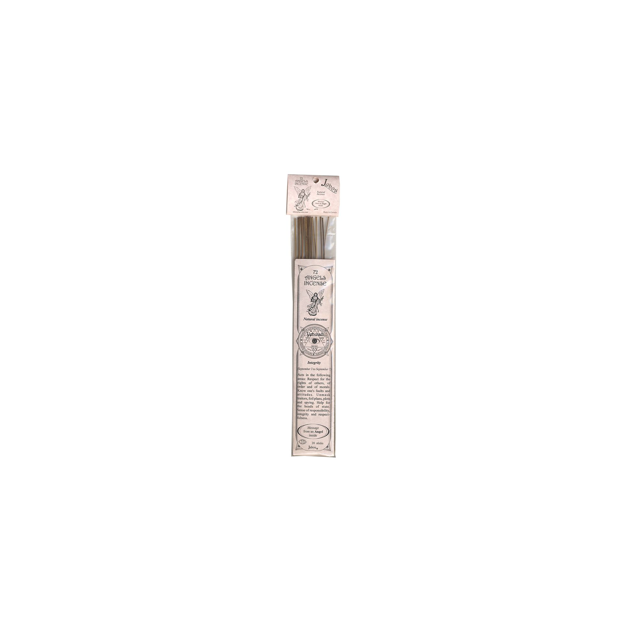 Jabou™ 72 Angels #33 Integrity Incense