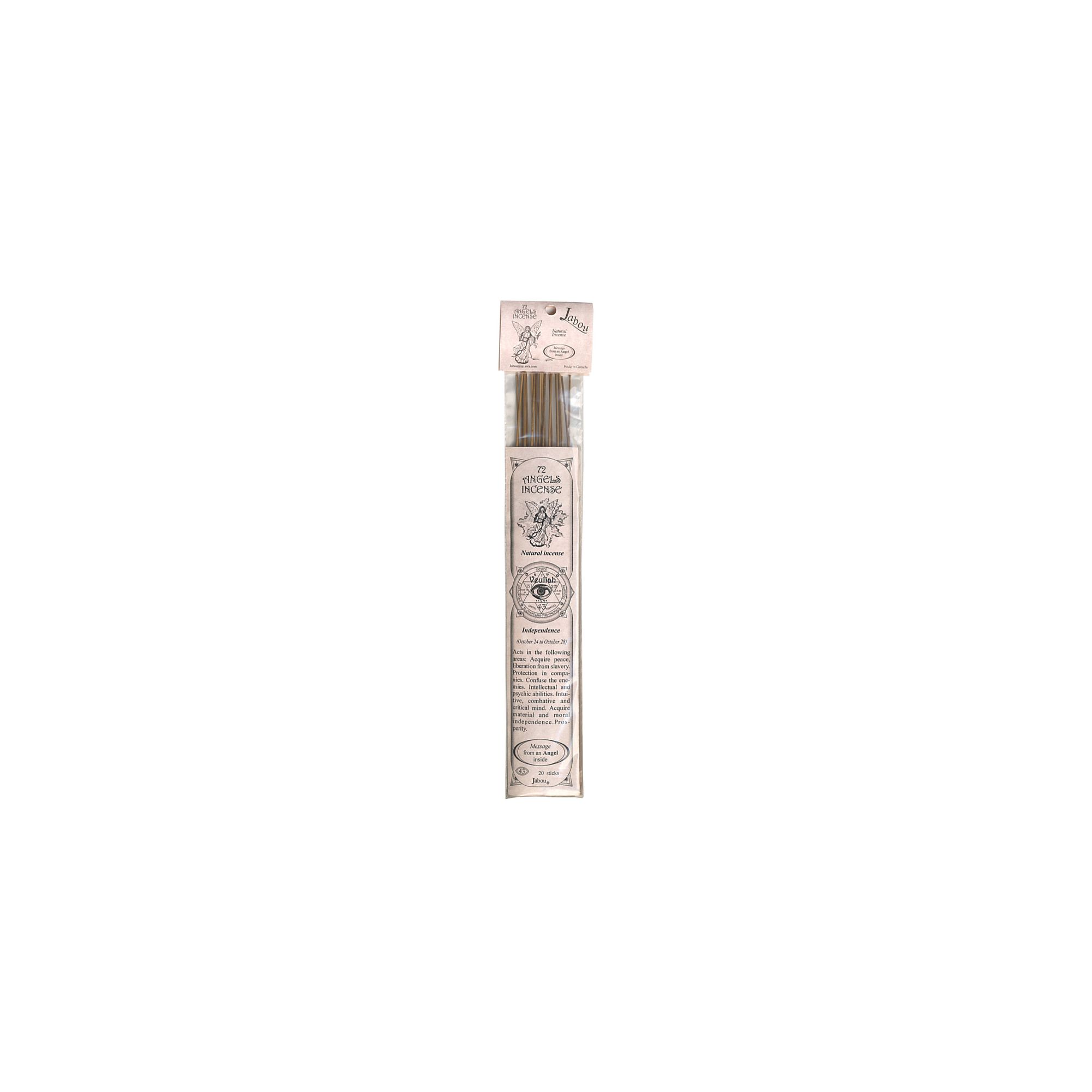 Jabou™ 72 Angels #43 Independance Incense