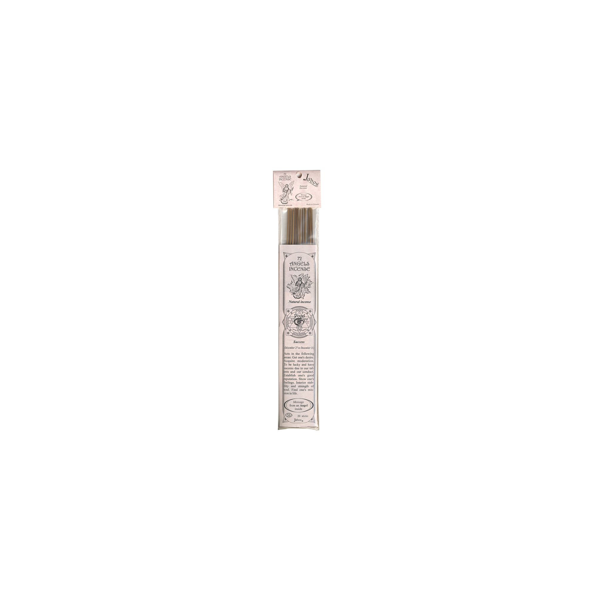 Jabou™ 72 Angels #56 Success Incense