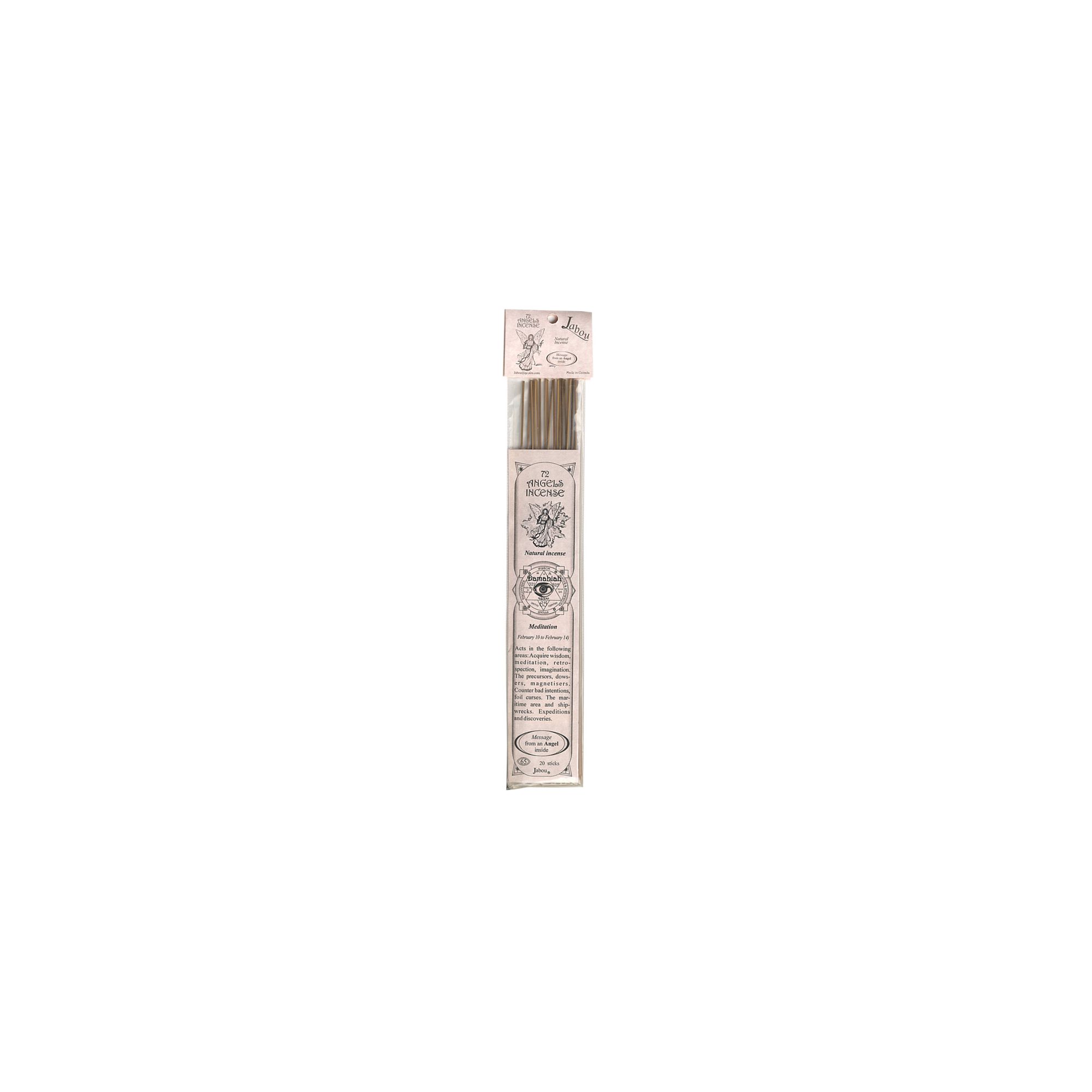 Jabou™ 72 Angels #65 Meditation Incense