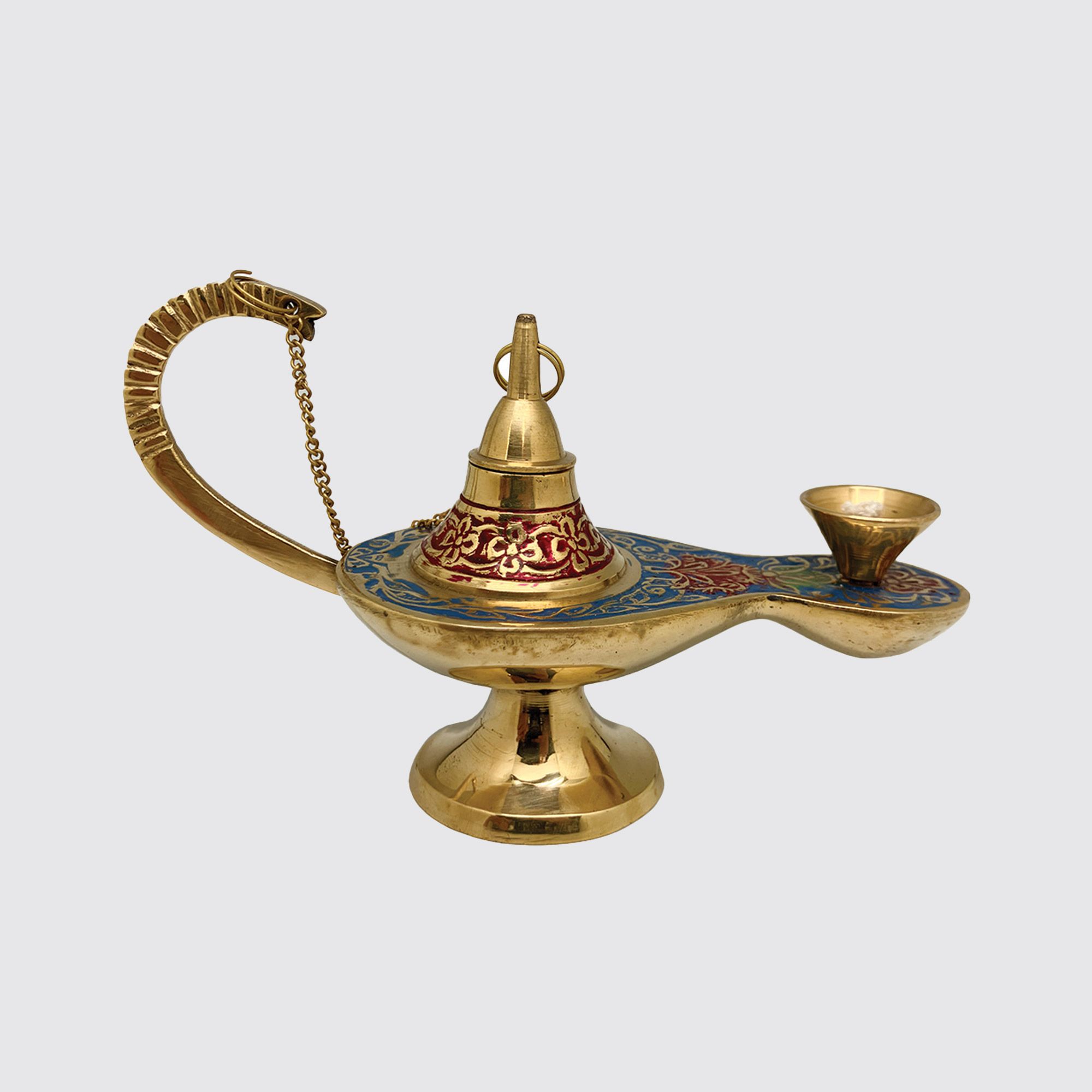 Aladdin Oil Lamp Brass, 6