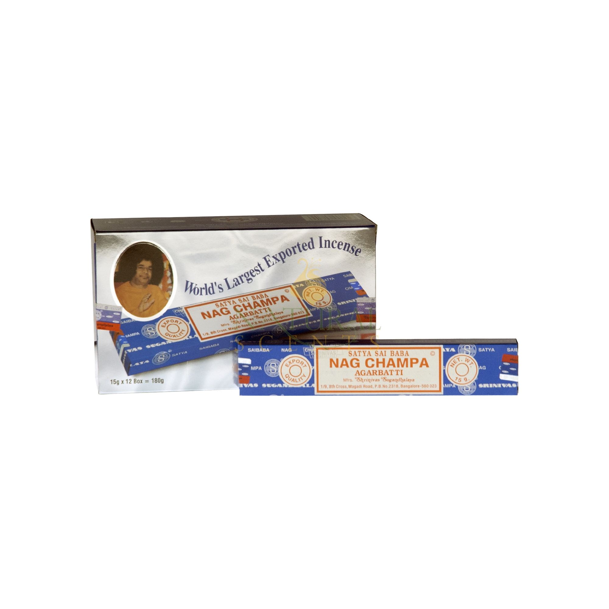 Satya® Nag Champa Incense (15g)