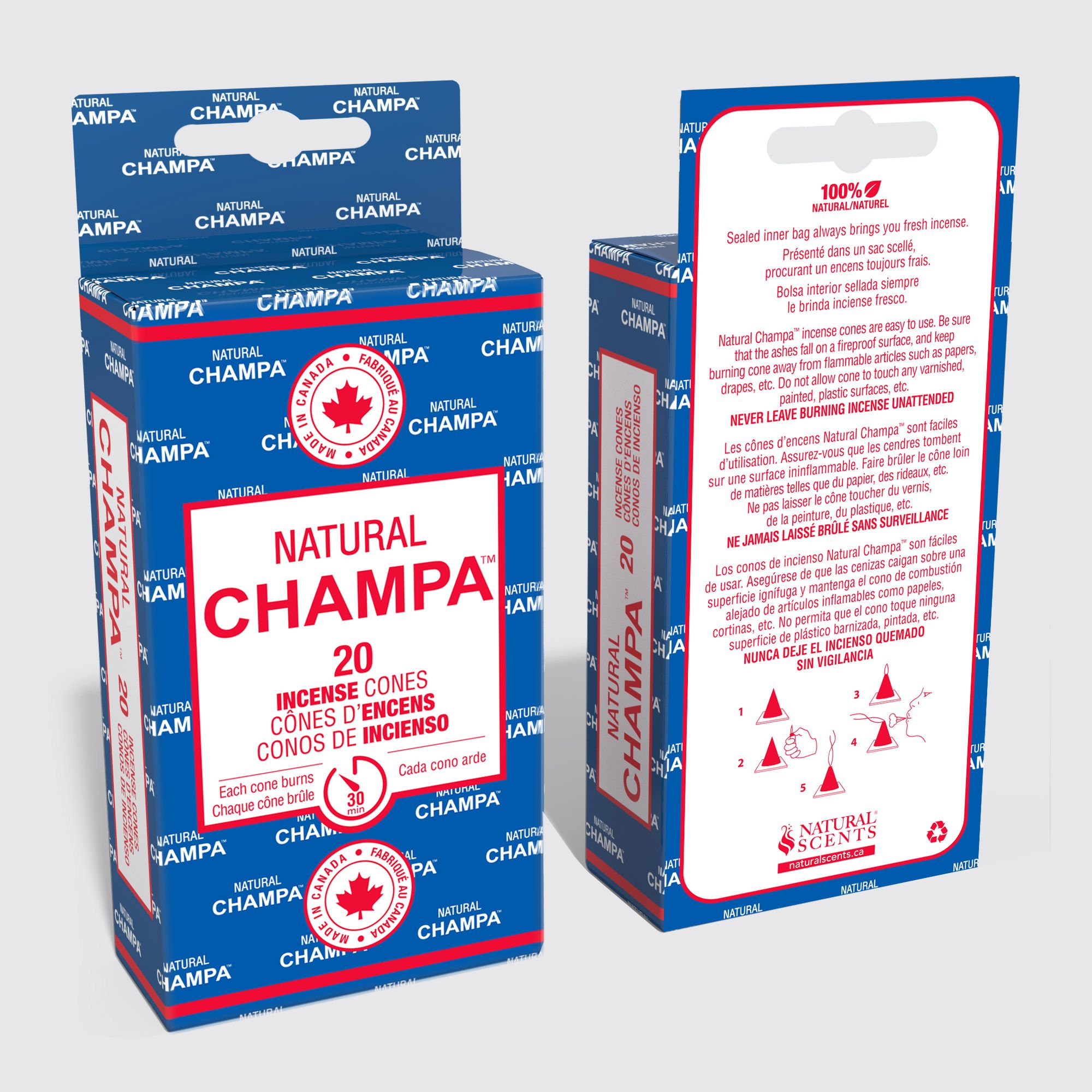 Natural Champa™ Regular Cones #51532