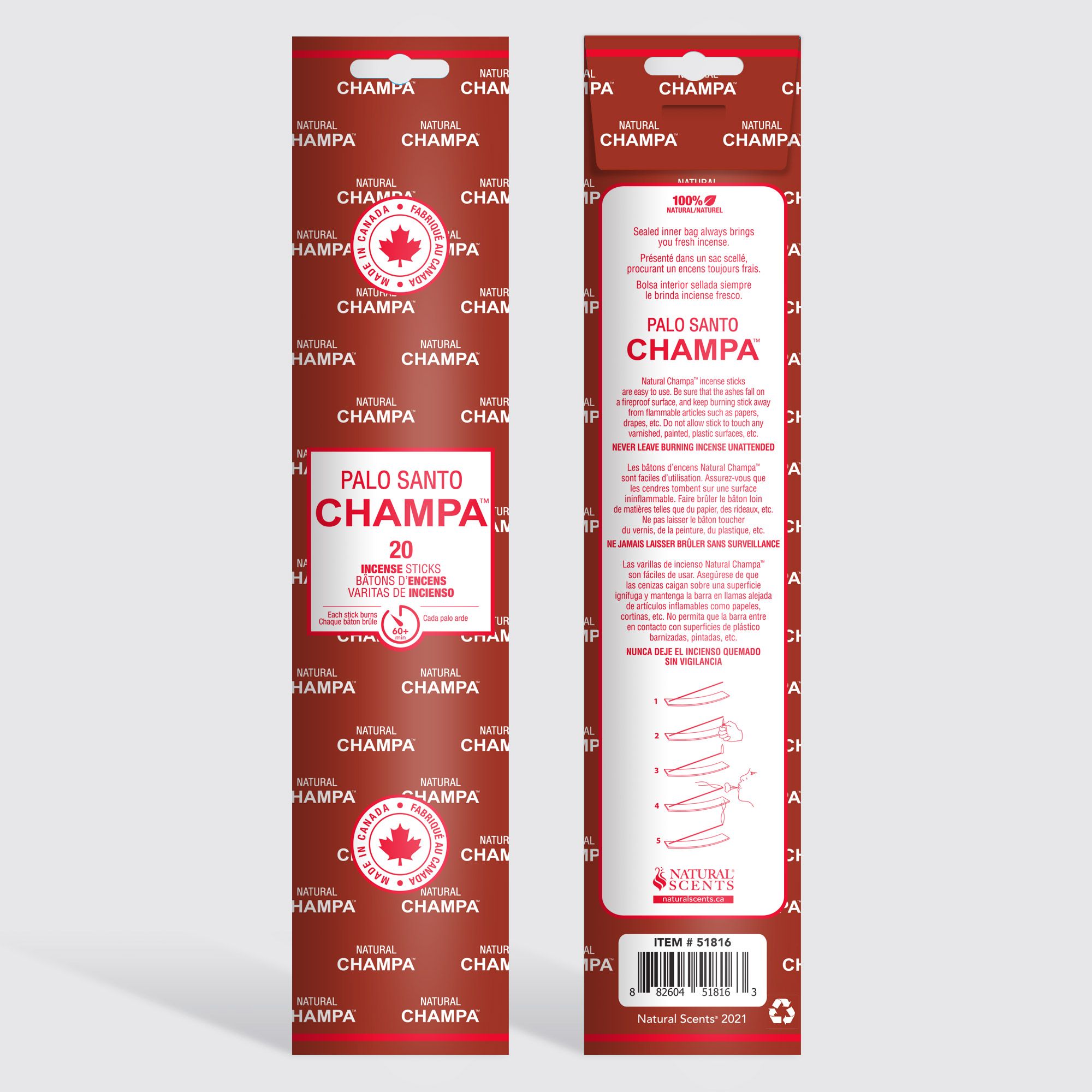 Palo Santo Champa™ Incense Sticks Item #51816