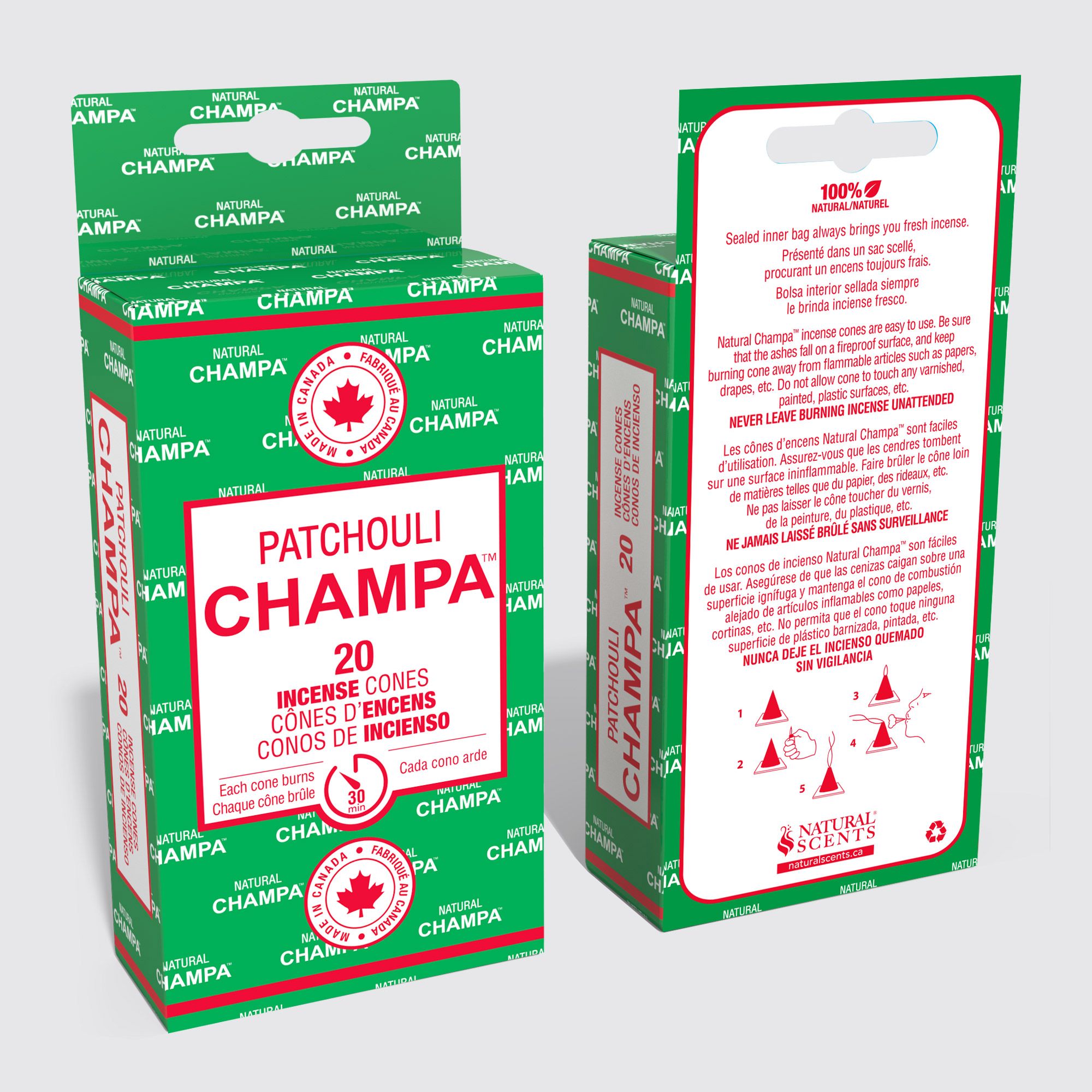 Patchouli Champa™ Regular Cones #51823
