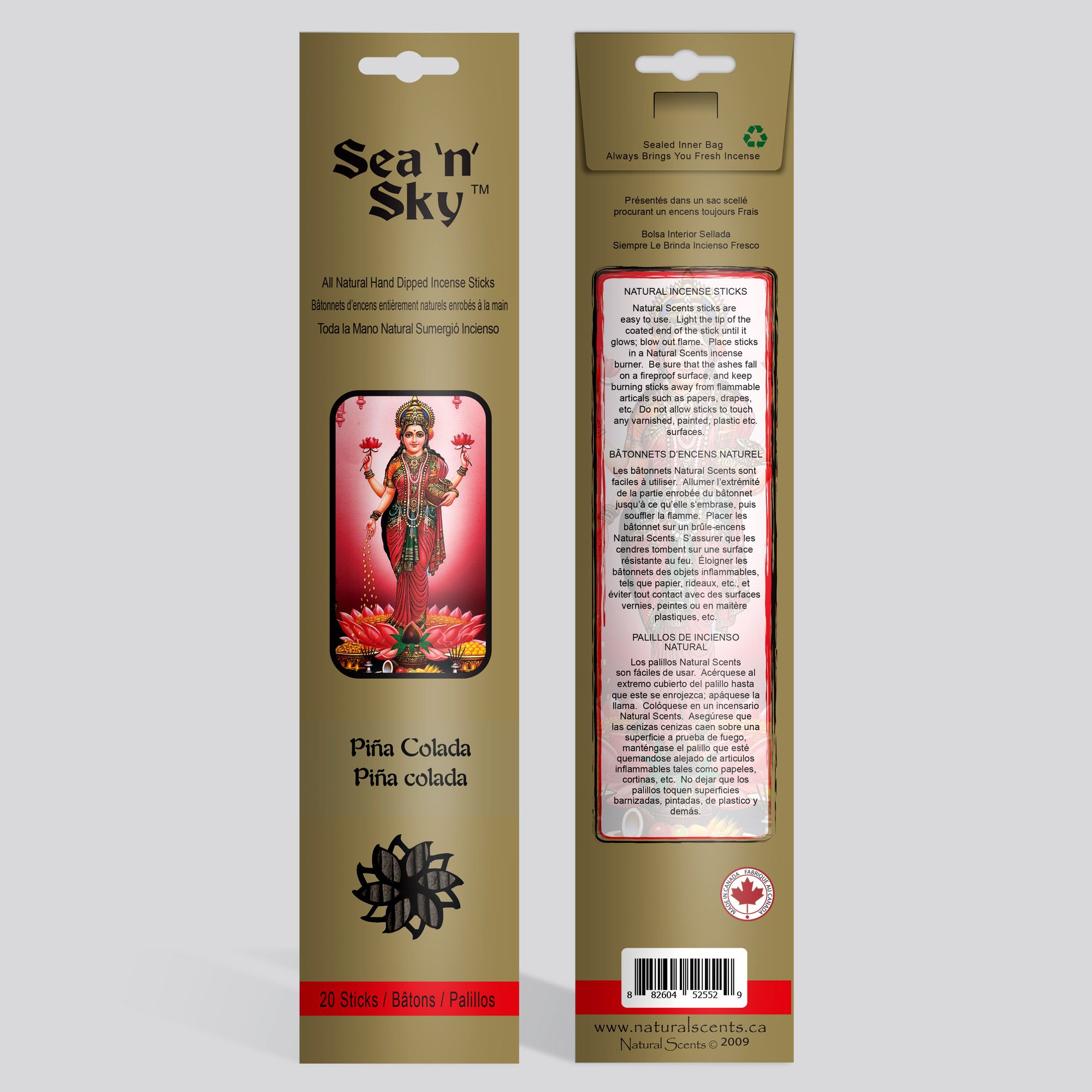 Sea 'n' Sky® Piña Colada Incense