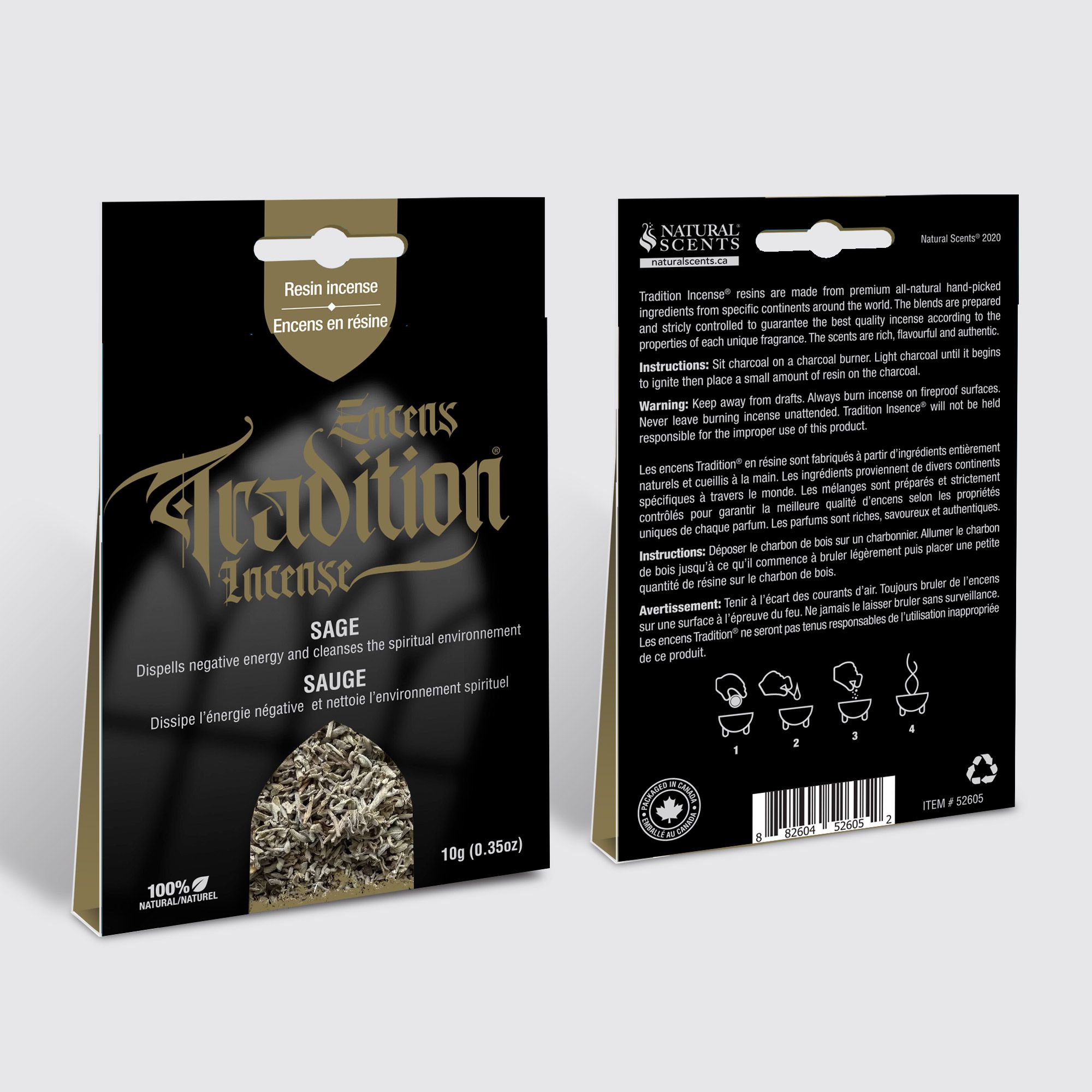 Tradition Incense® Sage  Resin