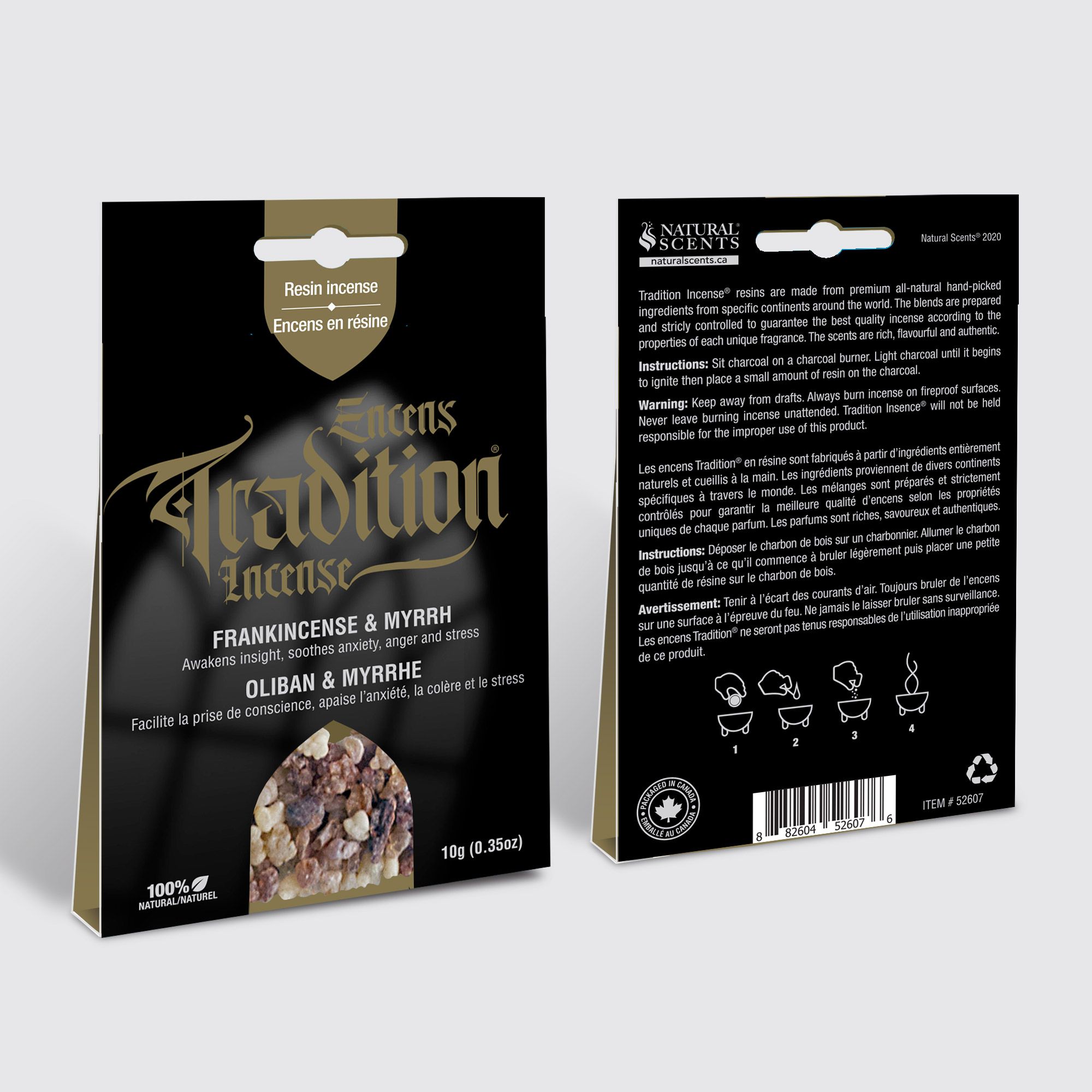 Tradition Incense®  Frankincense & Myrrh Resin