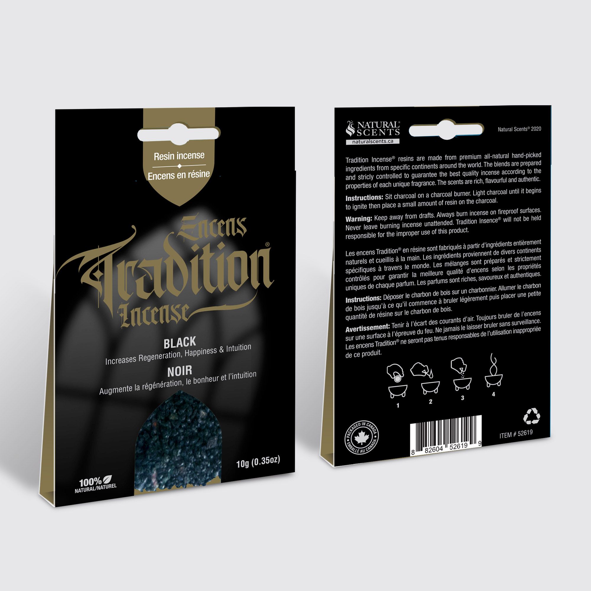Tradition Incense® Black Resin