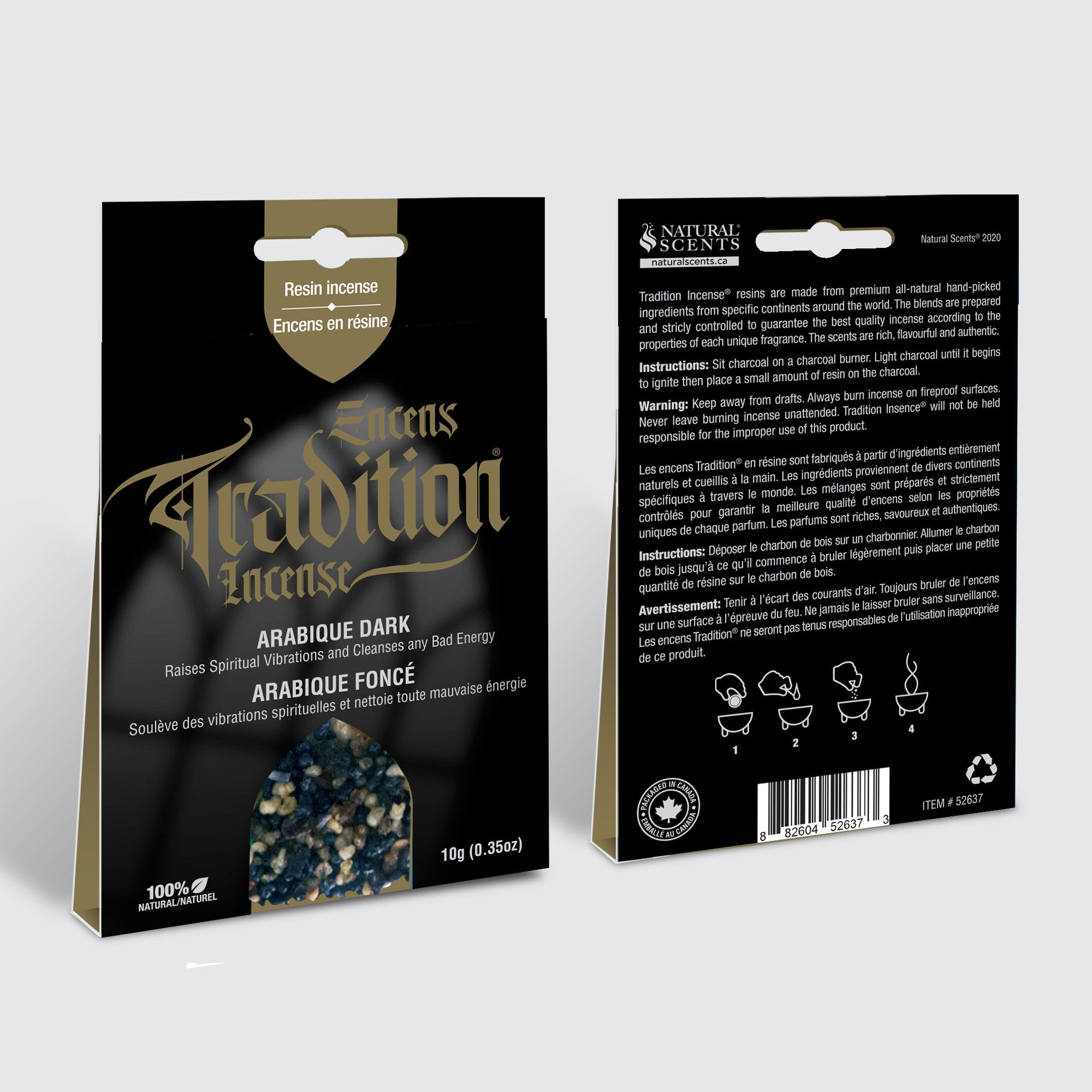 Tradition Incense® Arabique Dark Resin