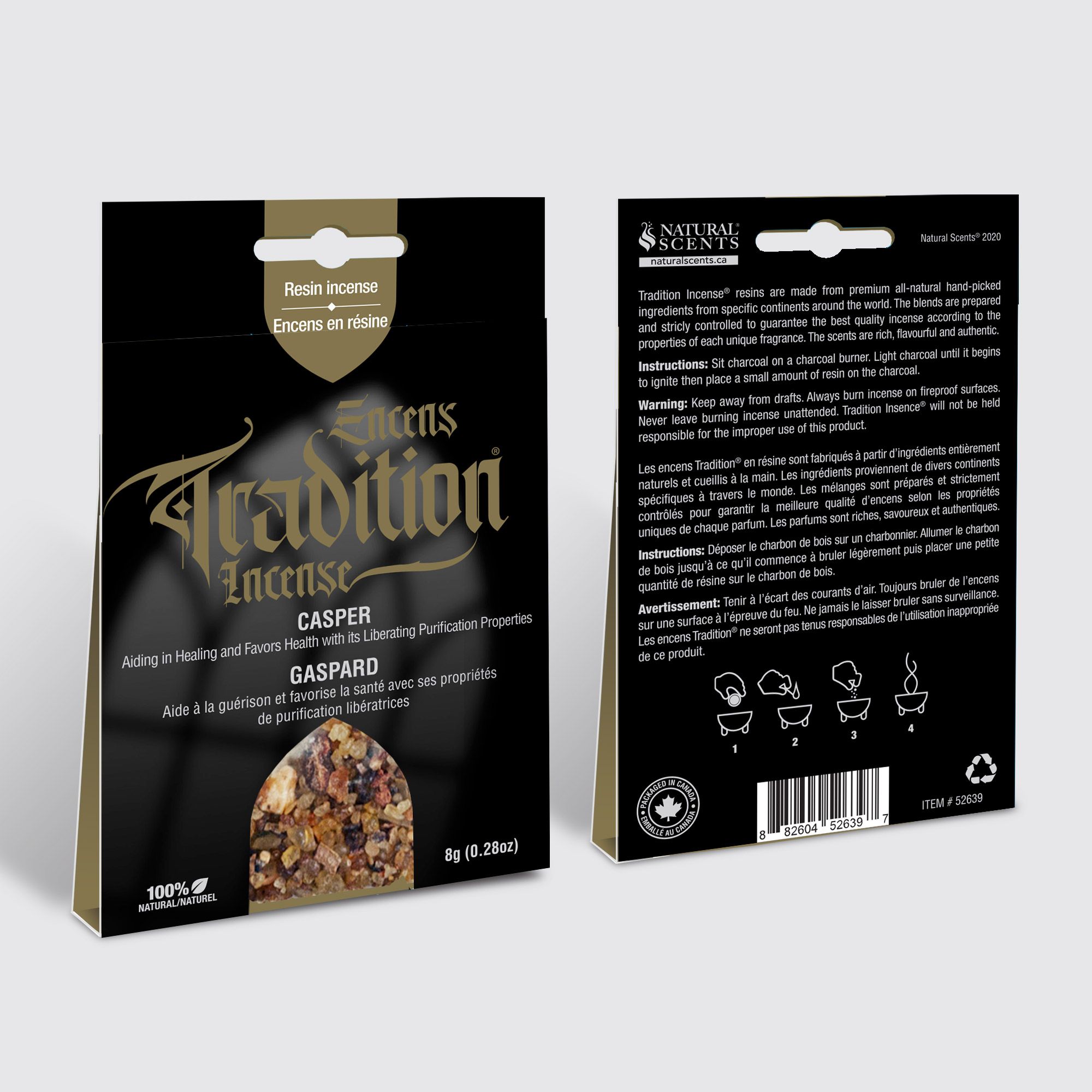 Tradition Incense® Casper Resin