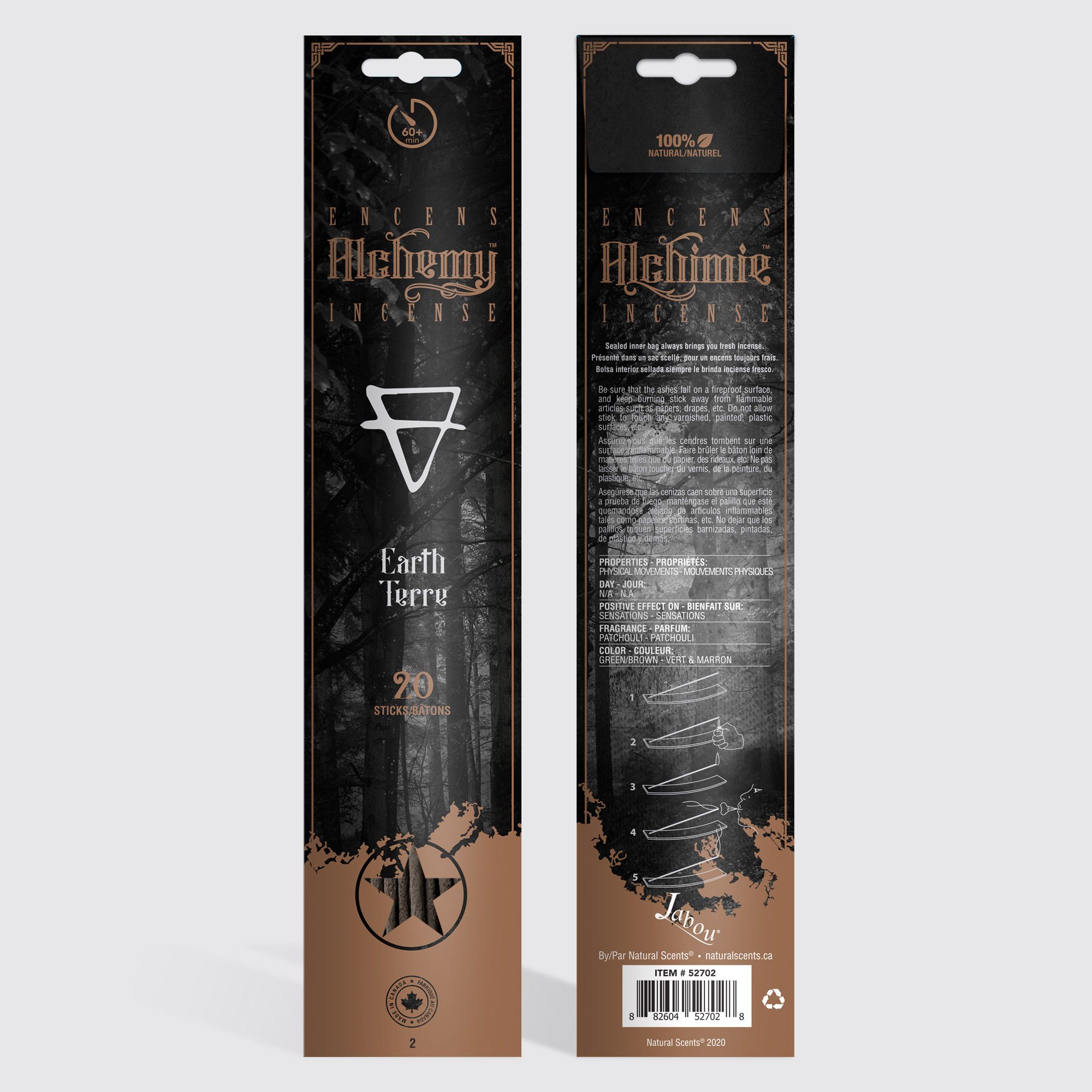 Jabou™ Alchemy Earth Incense Sticks 