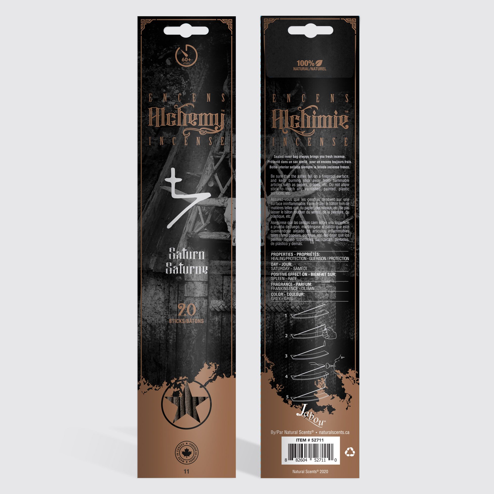 Jabou™ Alchemy Saturn Incense Sticks