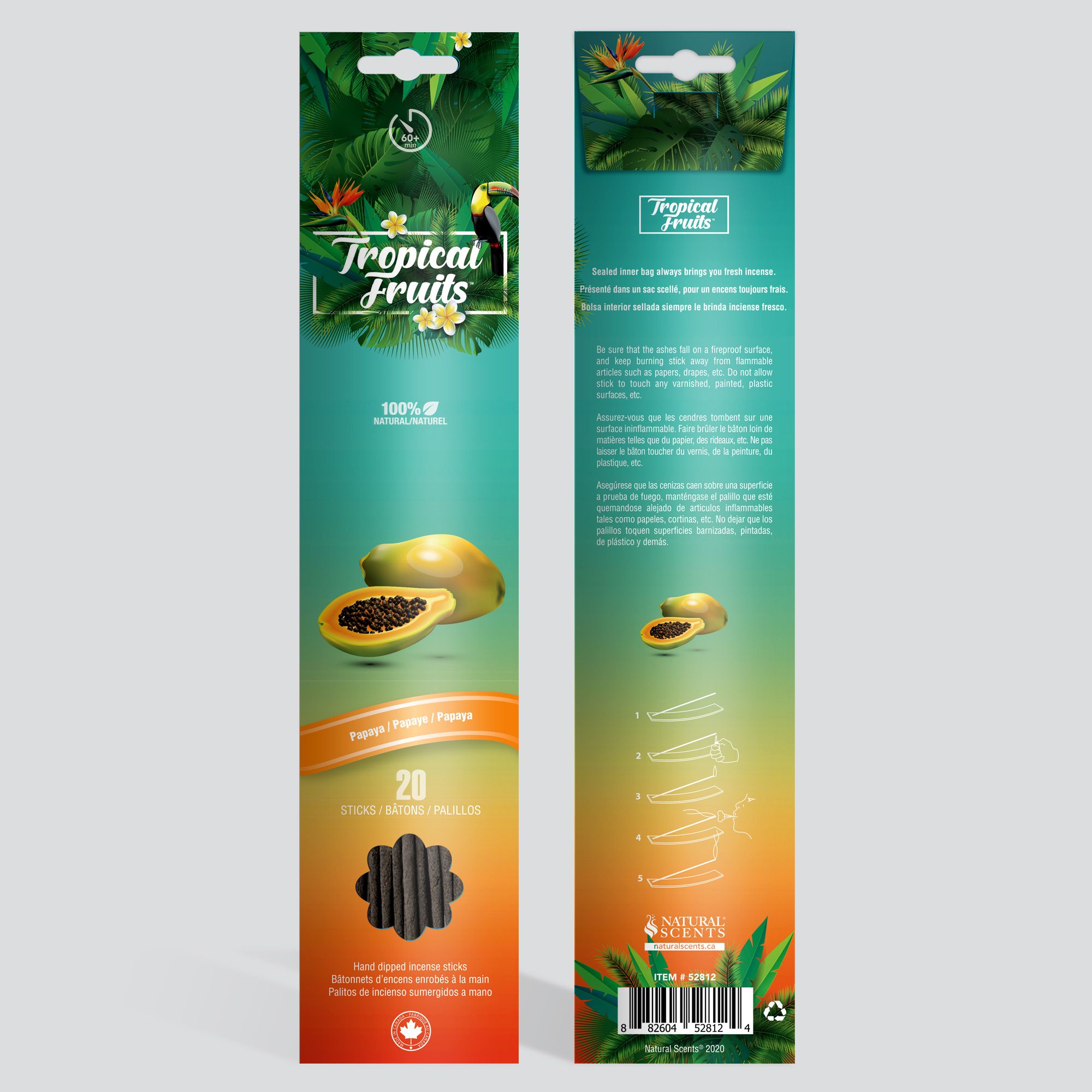 Tropical Fruits™ Papaya Incense