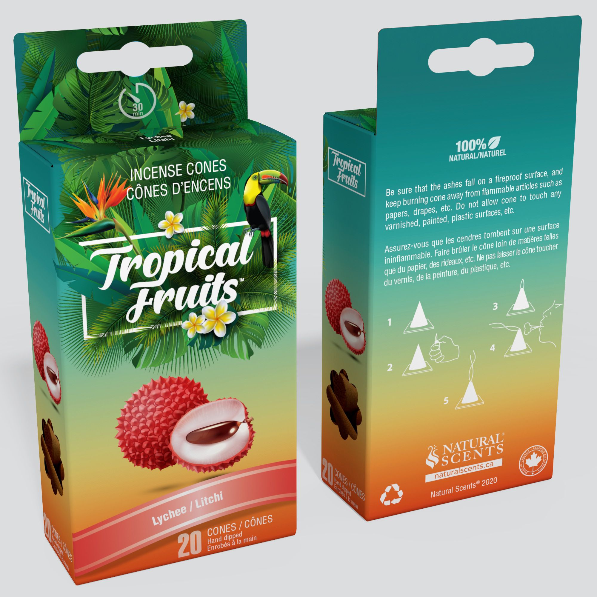 Tropical Fruits™ Lychee Incense Cones